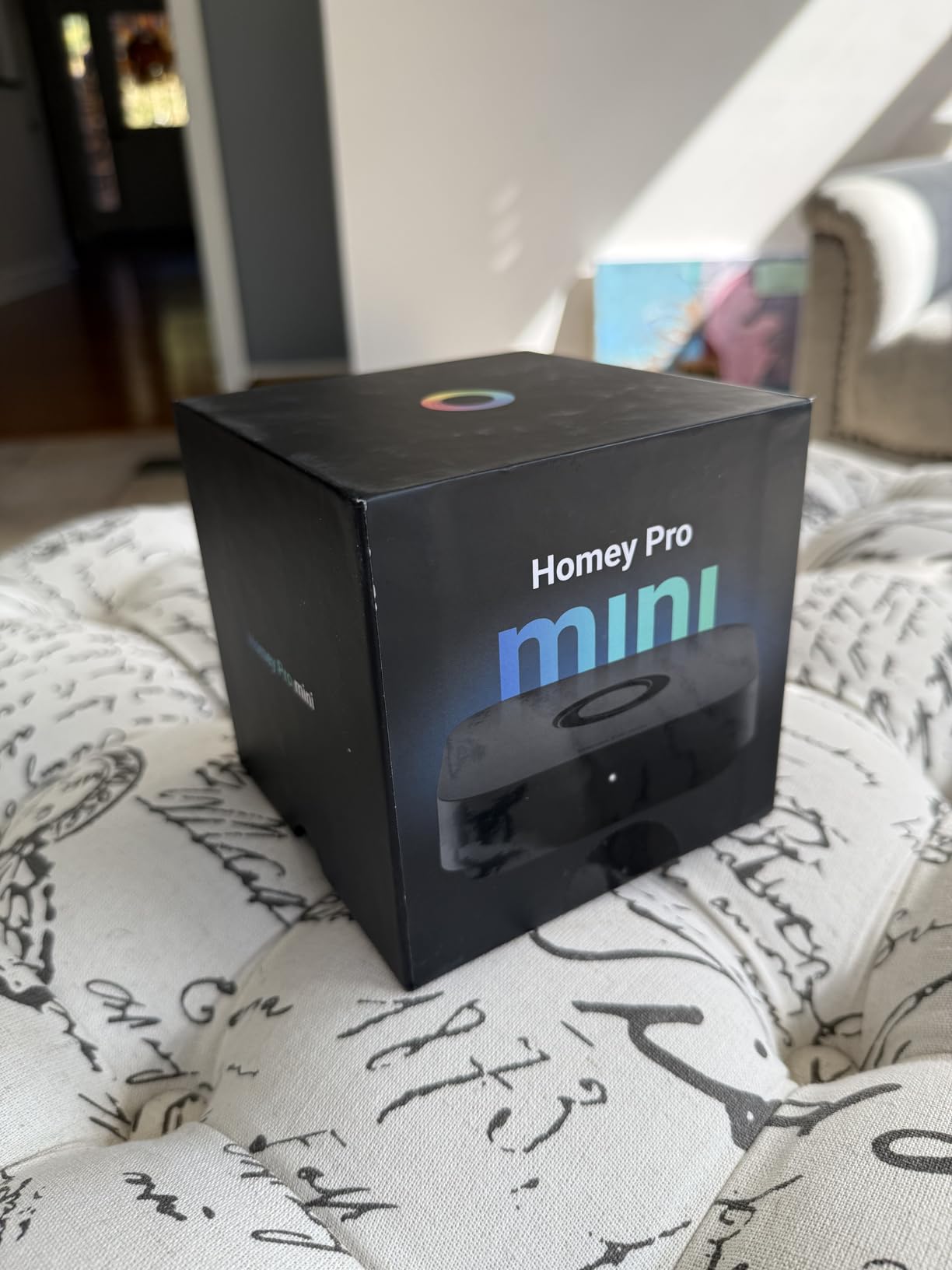 Homey Pro mini | Smart Home Hub for Home Automation - Features Zigbee, Ethernet, Matter & Thread. Compatible with Apple Siri, Amazon Alexa & Google Home. customer photo 1