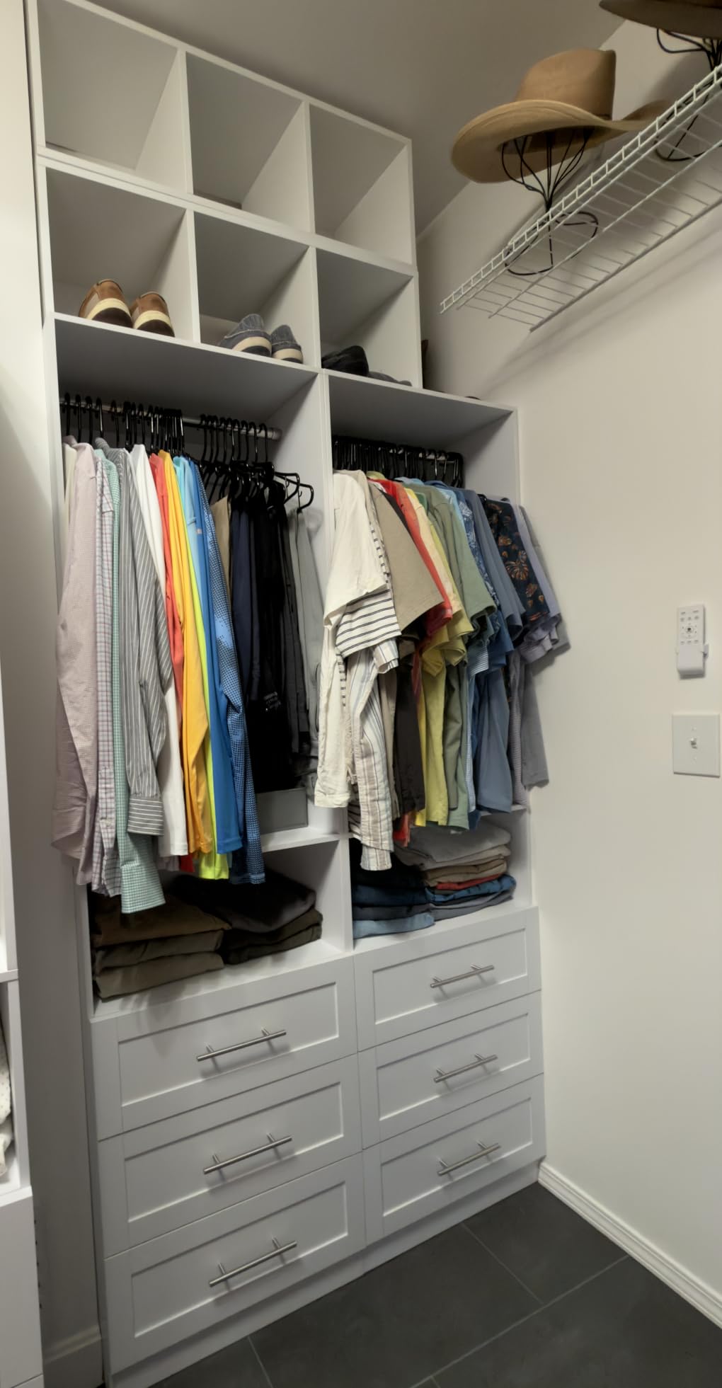 Vomavex Closet System with 4 sets, 101.9