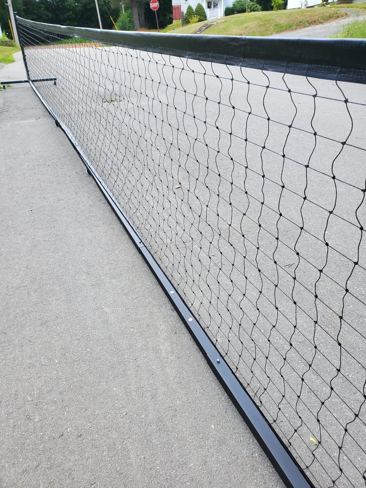 Pro Pickleball Net - Hand Winch Tension System, 22ft Tournament-Grade, Anti-Sag, Locking Wheels, Heavy-Duty Frame, Easy Setup, Portable and Carry Bag Included customer photo 1