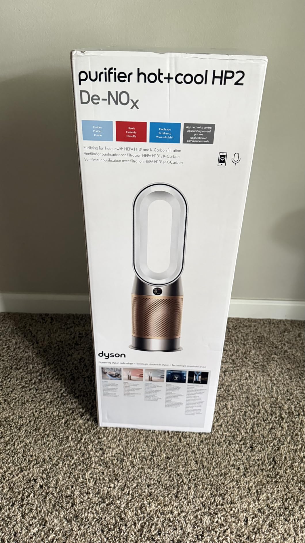 Dyson Purifier Hot+Cool HP2 De-NOx customer photo 1