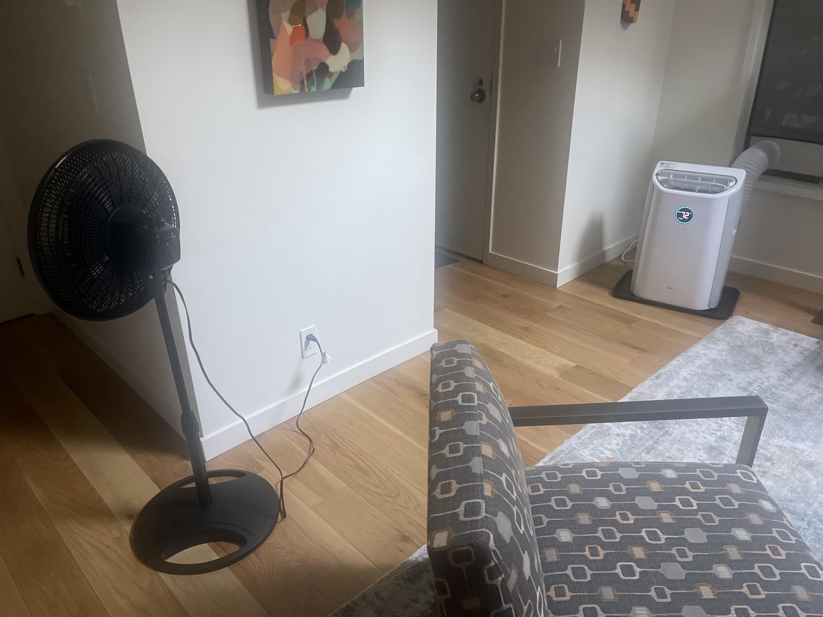 DREO Portable Air Conditioner 516S, 14000 BTU ASHRAE (10000 BTU DOE) Smart AC Unit for Bedroom with Drainage-free Cooling, Fan&Dehumidifier 3 in 1, APP/Voice/Remote, Quiet Standing AC for Room Indoors customer photo 1