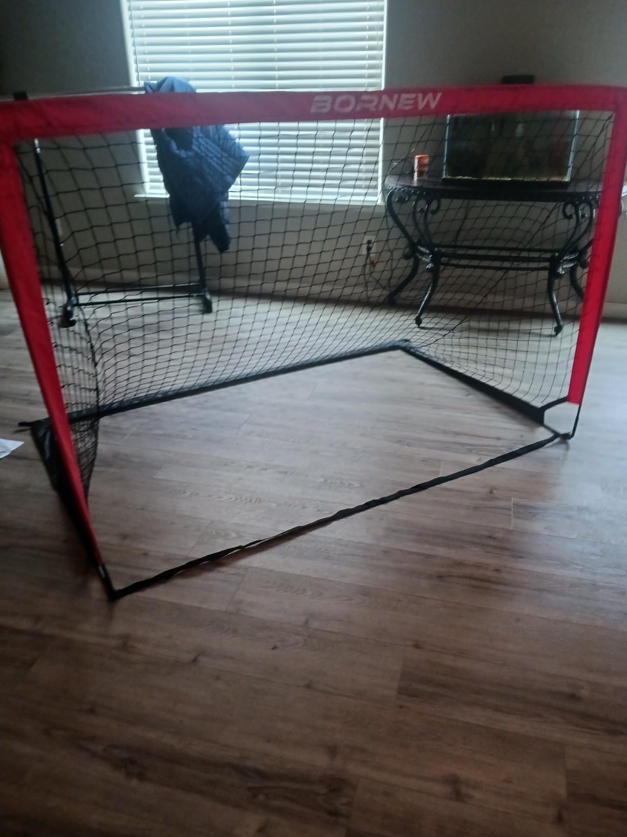 2 Pack Soccer Goal - Backyard & Indoor 7X5 / 6X4 / 4X3 ft Kids Soccer Goals | Portable Pop Up Soccer Nets for Youth & Adult, Outdoor Games, Soccer Training Equipment Ages 3-16 Year Gift customer photo 2