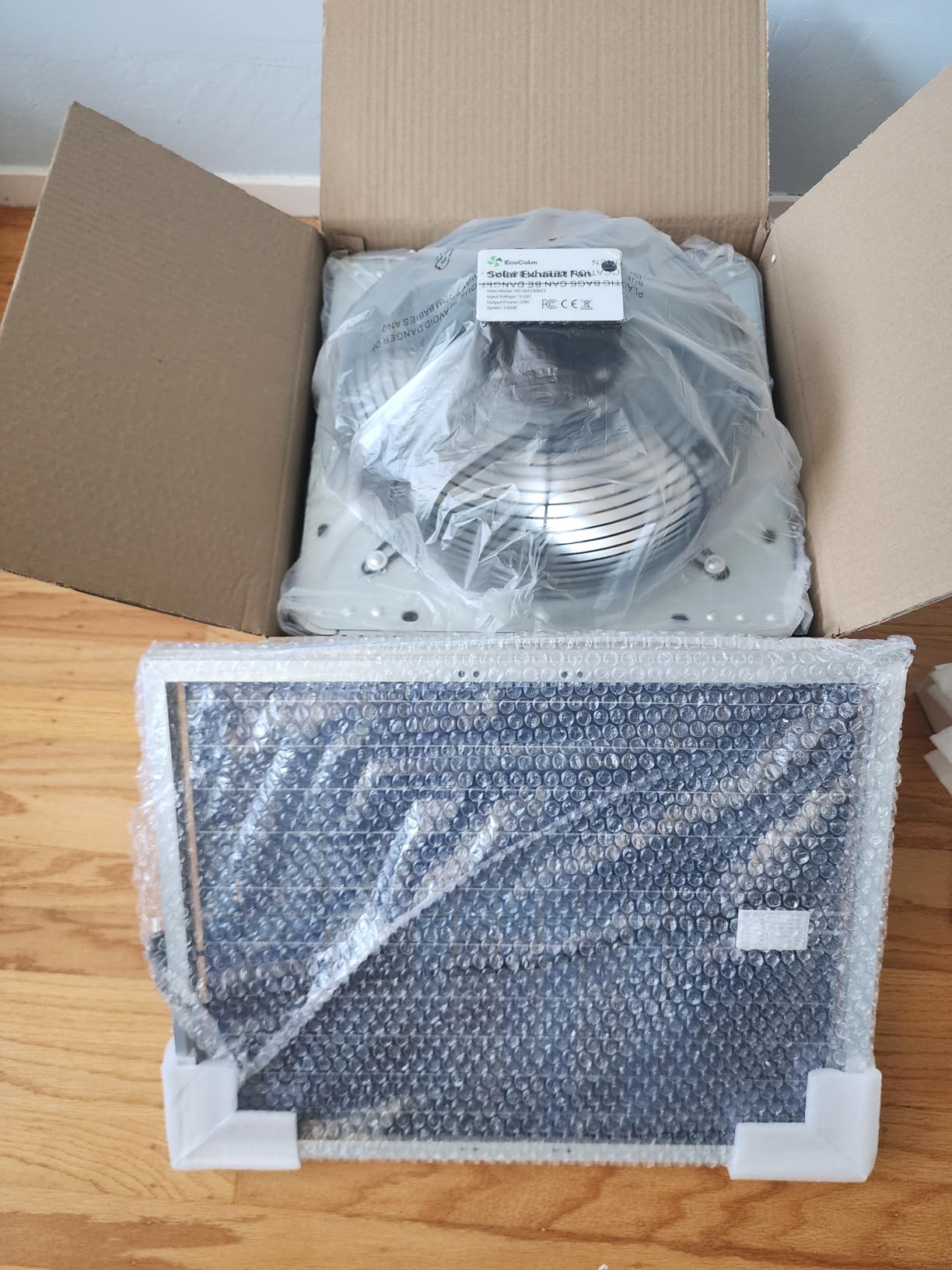 Solar Exhaust Fan 12