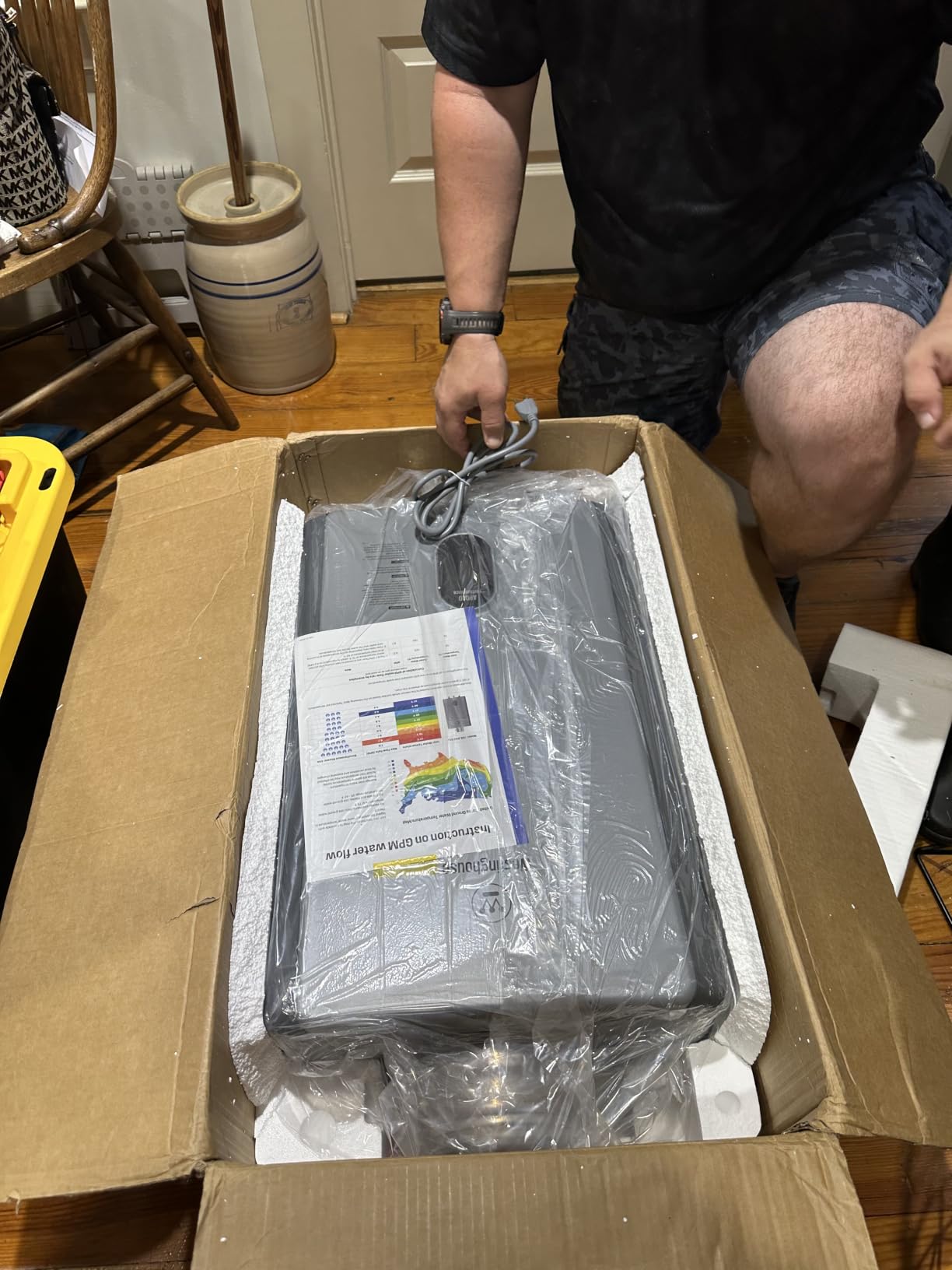 Westinghouse Natural Gas Tankless Water Heater Outdoor, 8.1 GPM, 180,000 BTU customer photo 1