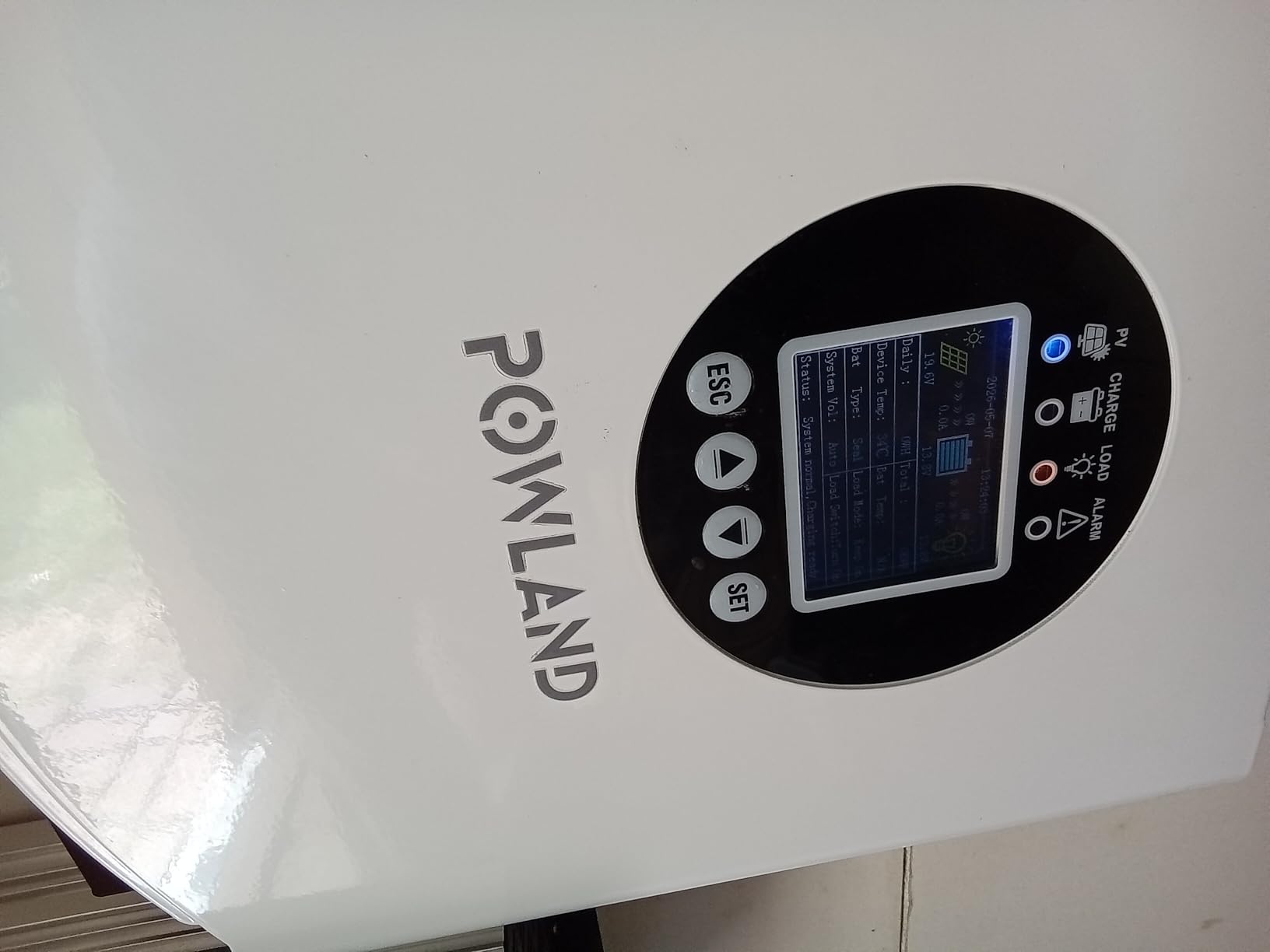 POWLAND 120A MPPT Solar Charge Controlle 12V/24V/36V/48V/60V/72V/84V/96V Auto,Max Input 230V Solar Charger, LCD Display Intelligent Regulator for AGM, Gel, Lithium ect customer photo 2