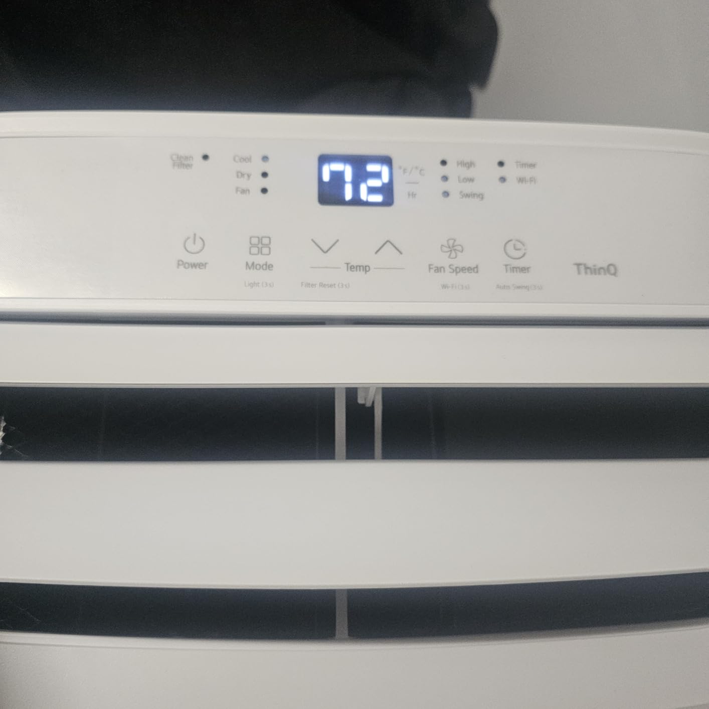 LG 7,300 BTU (DOE) / 11,000 BTU (ASHRAE) Portable AC with Wi-Fi and Remote | 115V, Cools 300 Sq.Ft., Smartphone, Voice Control works with LG ThinQ, Amazon Alexa and Hey Google customer photo 1