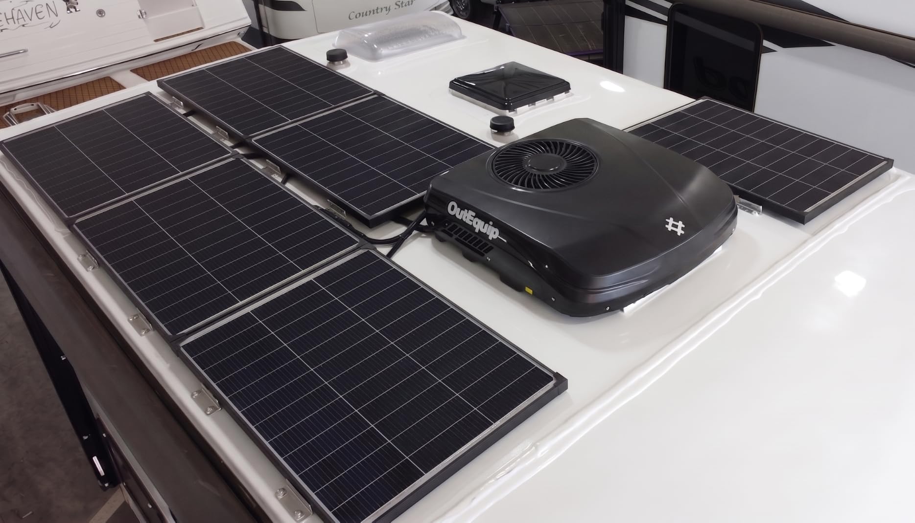 12V RV Rooftop Air Conditioner with Heater, 10,000 BTU Low Profile DC AC Unit - Quiet Cooling for Camper, Van, Truck, Trailer, Boat - Sleek Black Housing customer photo 2