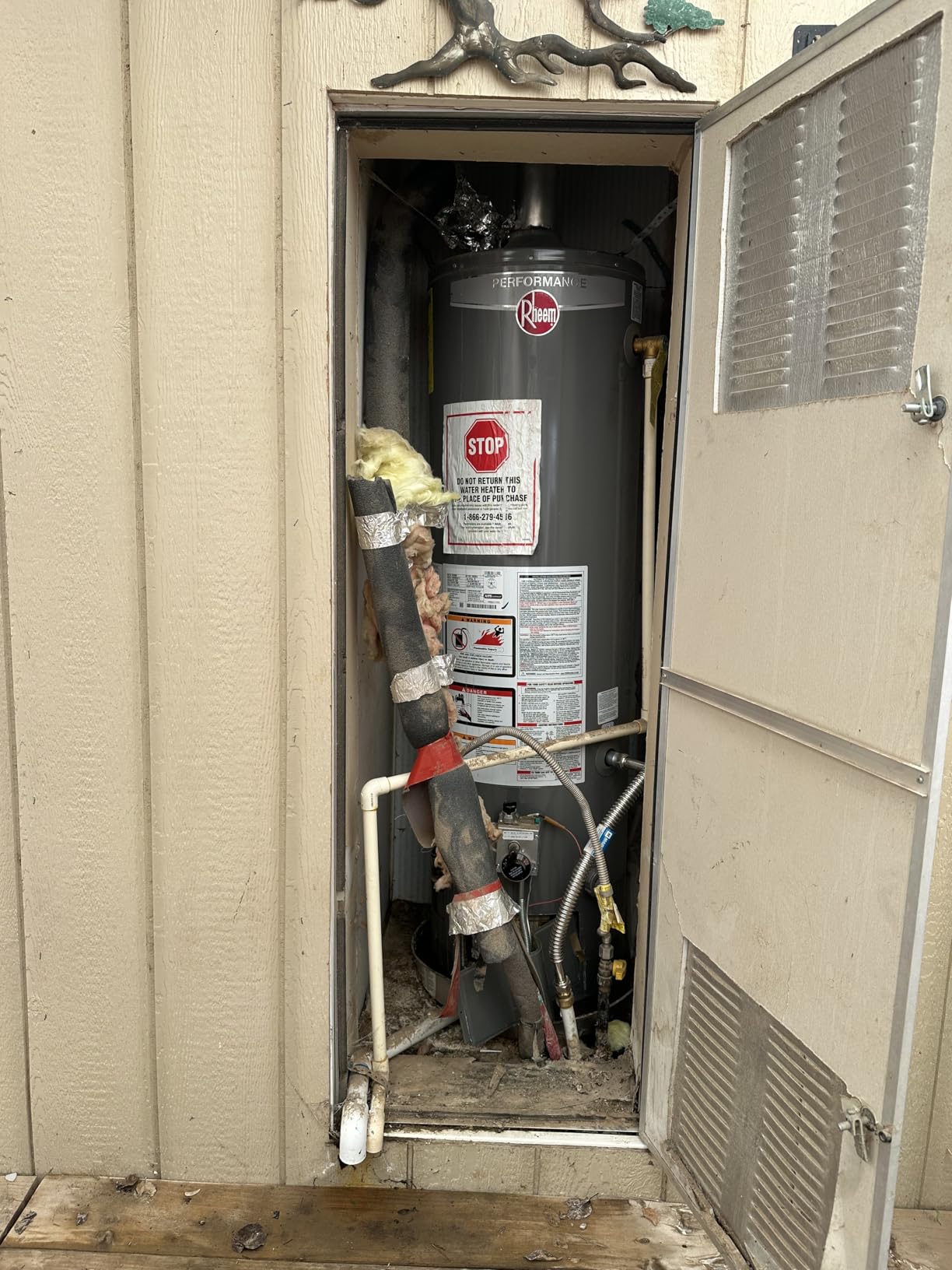 MIZUDO 120,000 BTU Natural Gas Tankless Water Heater, Max 5.1 GPM, WiFi & APP customer photo 2