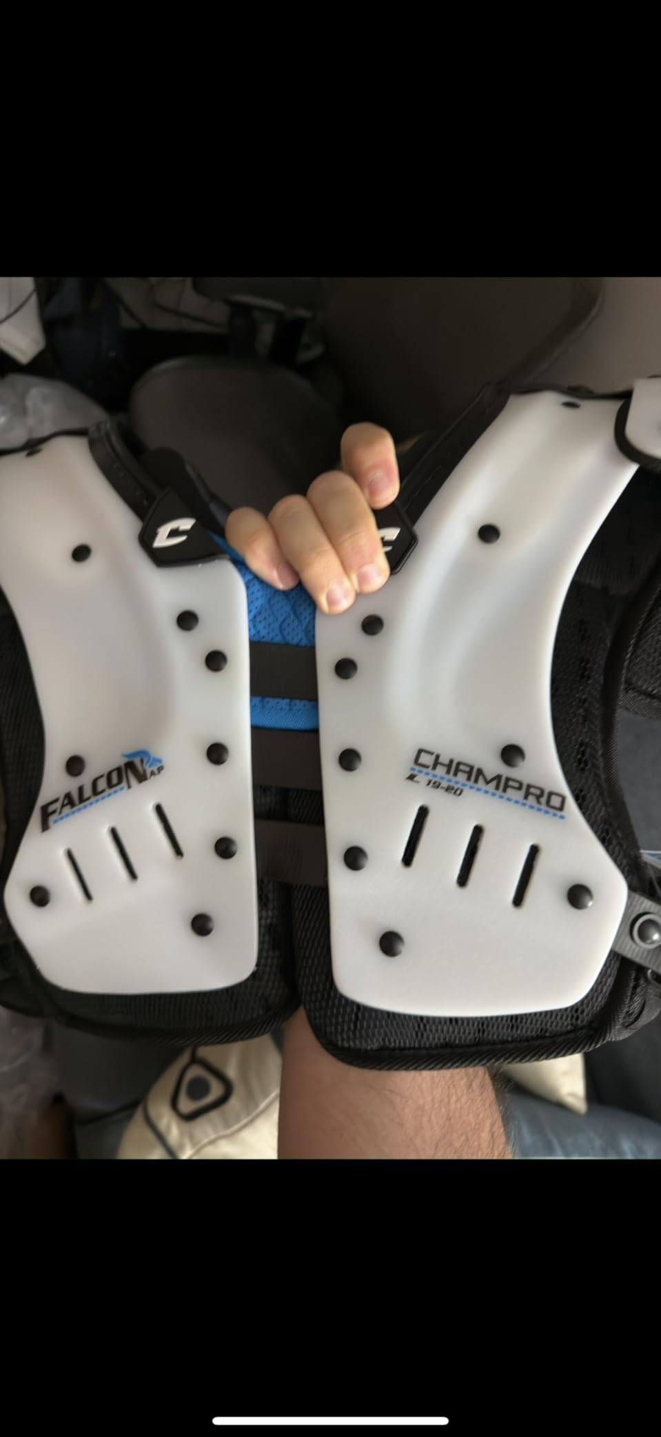 Champro Falcon Lineman Shoulder Pad customer photo 2