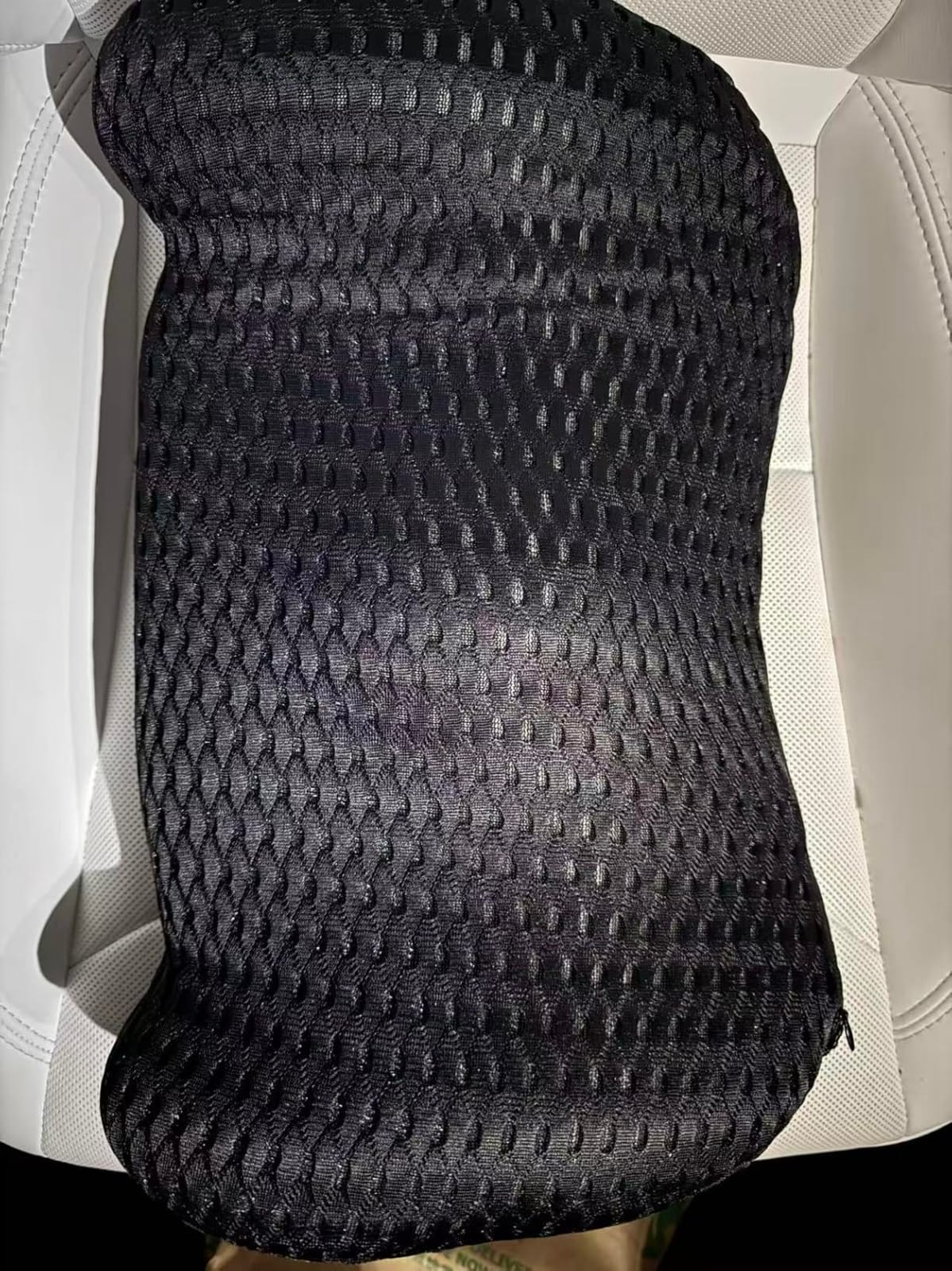 BYMECOST Lumbar Support Pillow for Car, Memory Foam Car Back Cushion | Car Seat Back Pillow for Driving, Adjustable Strap, Ergonomic Lower Back Support Pillow, Office Chairs and Wheelchairs customer photo 1