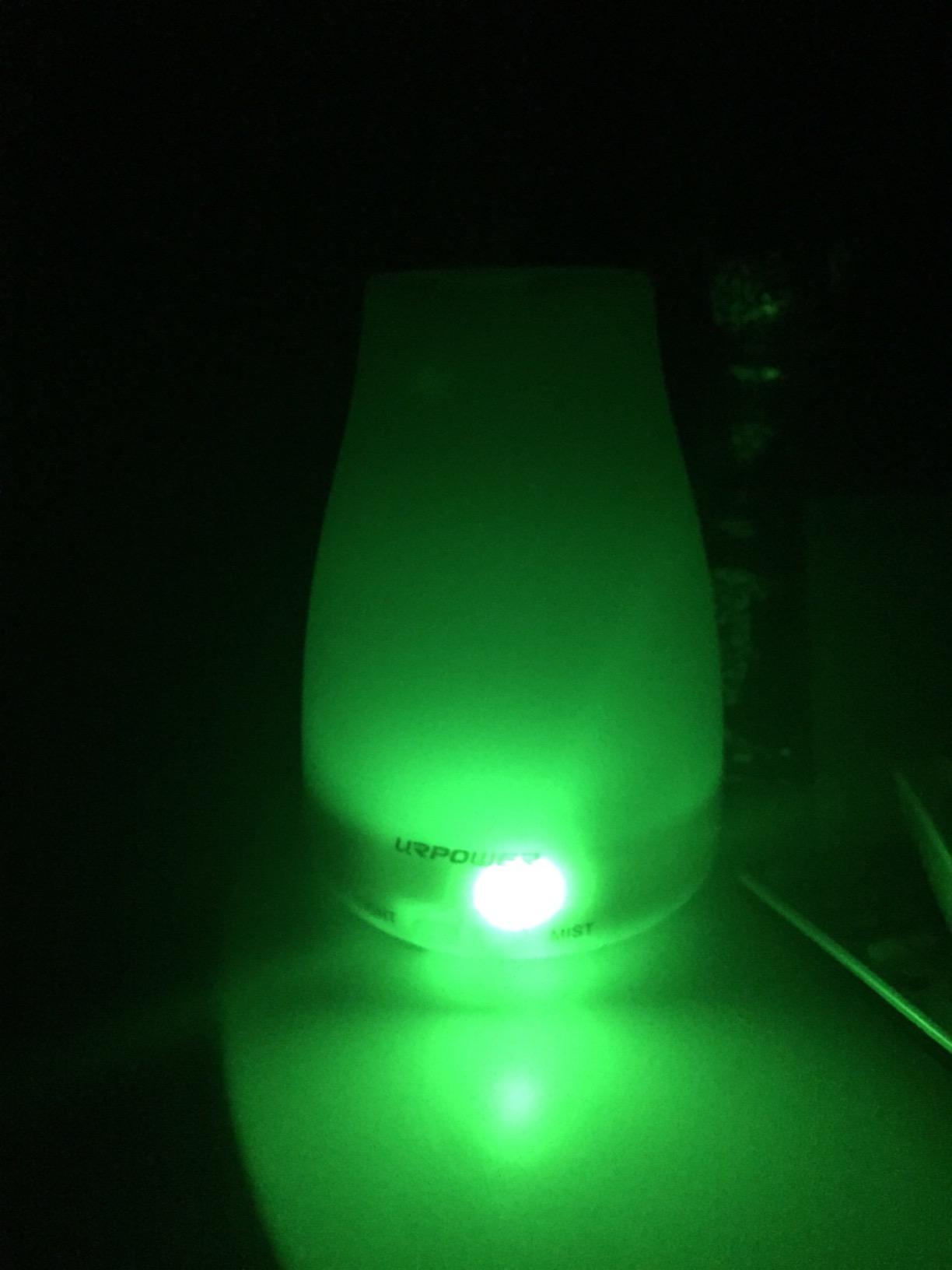 URPOWER 150mL Essential Oil Diffusers for Home Aromatherapy Diffuser | With 7 Color Changing Lights, Timer & Auto Shut-Off Scent Diffuser for Bedroom, Office, Yoga and Everyday Home Use customer photo 2