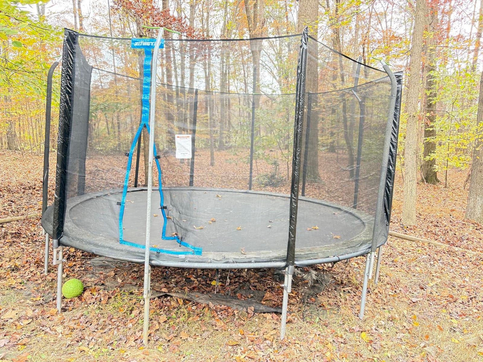 Zoomster Trampoline Replacement Enclosure Pole with 14FT Trampoline Enclosure Net customer photo 2