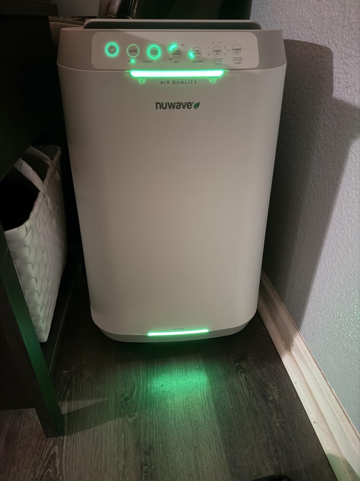 Nuwave Forever Air Purifier for Home Large Room Up to 2,002 Ft² | Dual Sensors, 7 Easy to Clean & Washable Filters, Smart WiFi, Removes Smoke, Dust & Pollen Down to 0.1 Microns customer photo 2