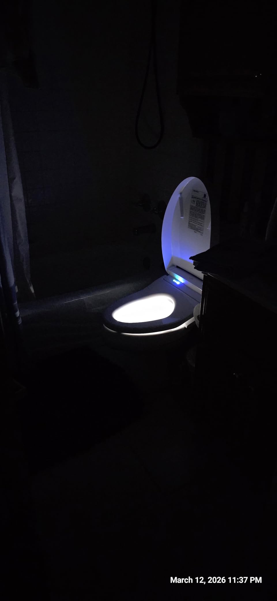 TOTO WASHLET S5 Electronic Bidet Toilet Seat with Instantaneous Water Heating, PREMIST and EWATER+ Wand Cleaning, Elongated, Cotton White customer photo 2