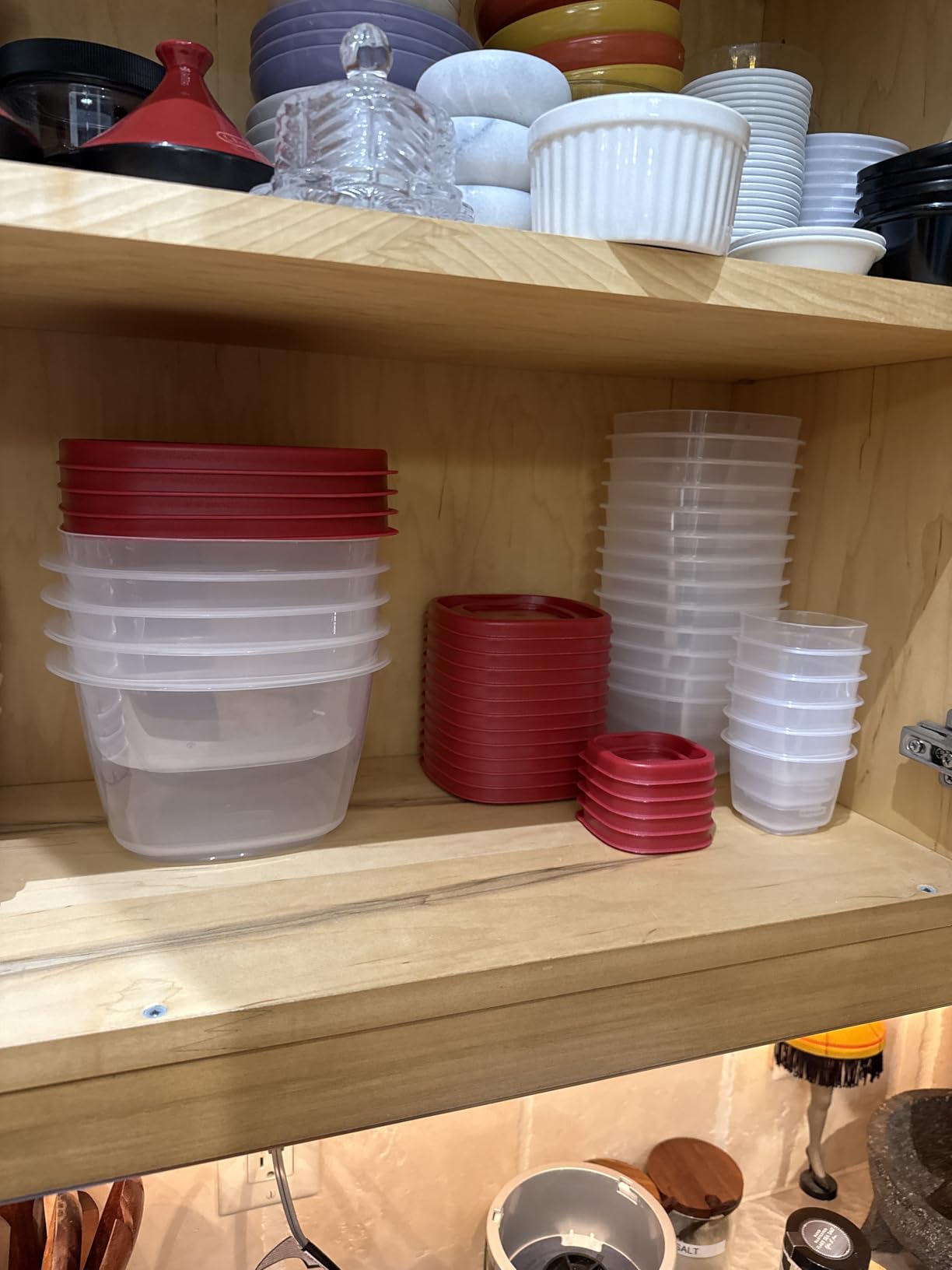 Rubbermaid EasyStore Containers, 44-Piece Set, Food Storage Containers with Lids customer photo 1