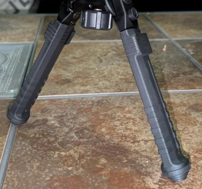 CVLIFE Rifle Bipod Mount to Sling Swivel Stud for Hunting and Shooting | Made of Aluminum and High-Strength Polymer, Adjustable Height and Angle for Stable and Solid Support customer photo 1