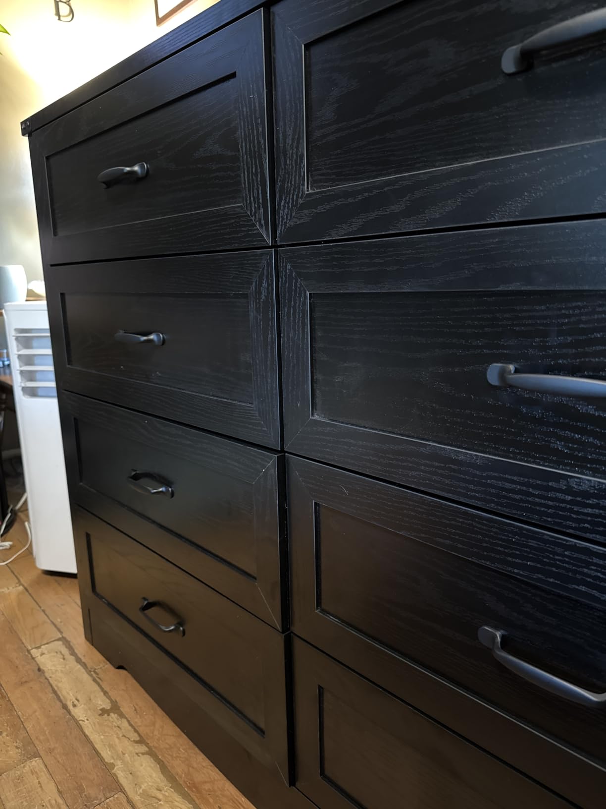BORNOON Tall 6-Drawer Dresser for Bedroom, Modern Wooden Chest of Drawers with Metal Handles, Anti-Tipping Design, Sturdy and Stable Storage Organizer for Living Room, Entryway, Home Office customer photo 1