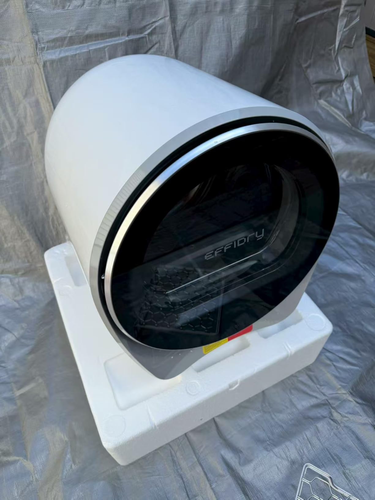 S3 Compact Clothes Dryer 1.0 cu.ft Capacity 110V 1050W Portable Dryers Machine with Stainless Steel Drum 8 Drying Mode for Small Spaces,Apartments dorm Mini electric secadora portatil de ropa customer photo 1