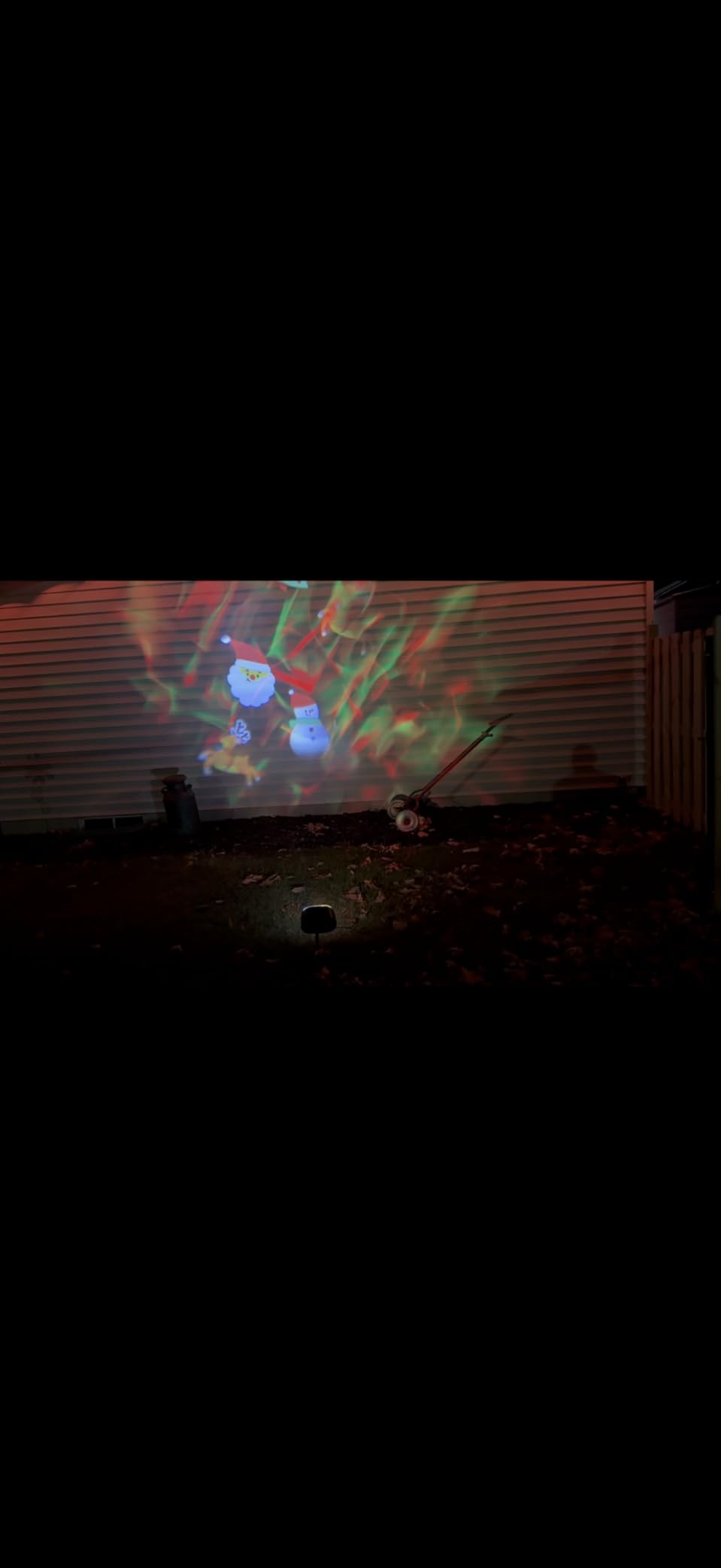 Christmas Projector Lights Outdoor No Need to Change Cards, 26 Effects Holiday Christmas Projector Light Outdoor 2 in 1 with Remote, Christmas Decorations Lighting for Outside Home Party House Decor customer photo 1
