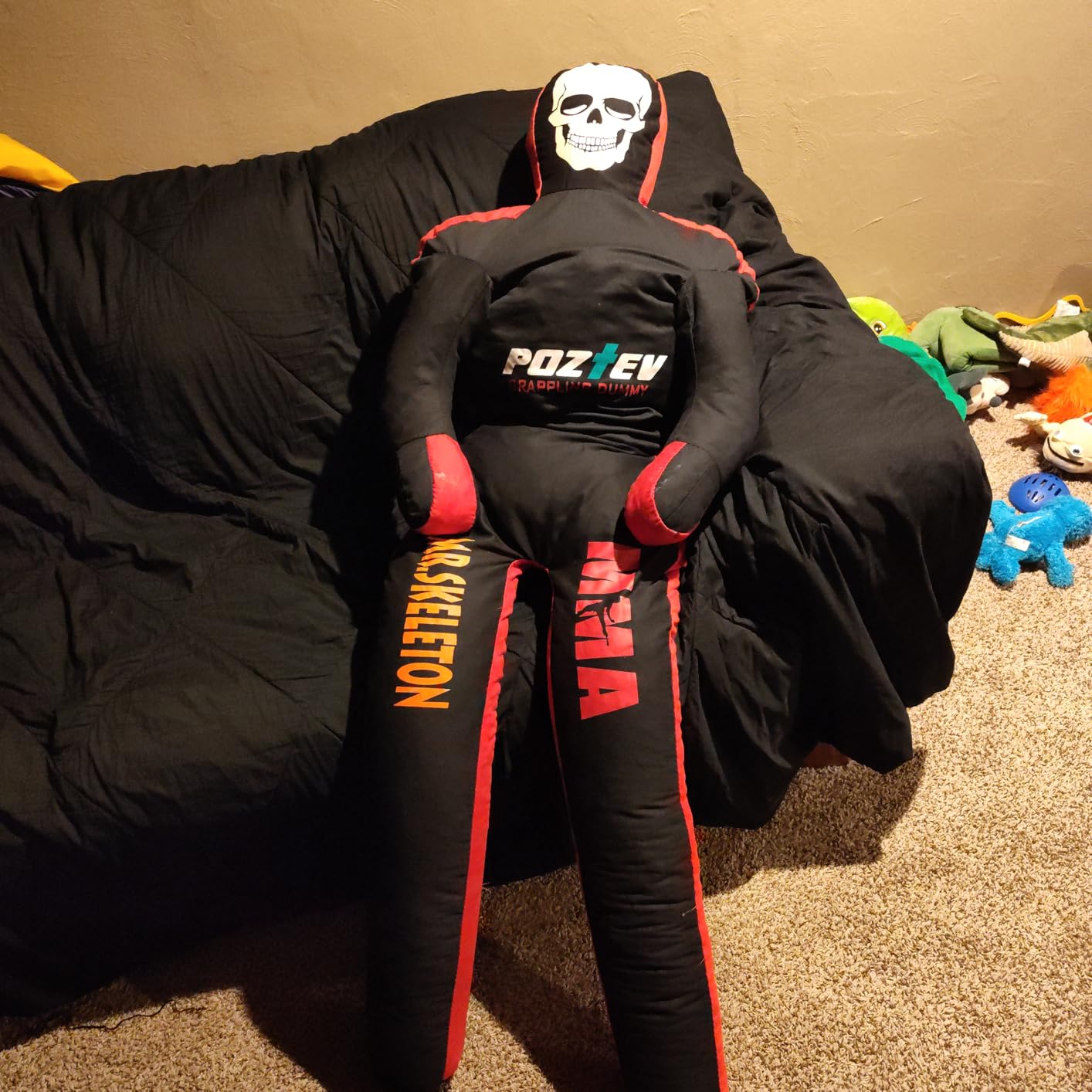 Adult Grappling Dummy - 6ft Unfilled Wrestling Dummy for MMA, Jiu Jitsu, and Martial Arts Training - Practice Punching Dummy - Full Size Adult Grappling Dummy for BJJ, Karate & Judo customer photo 1