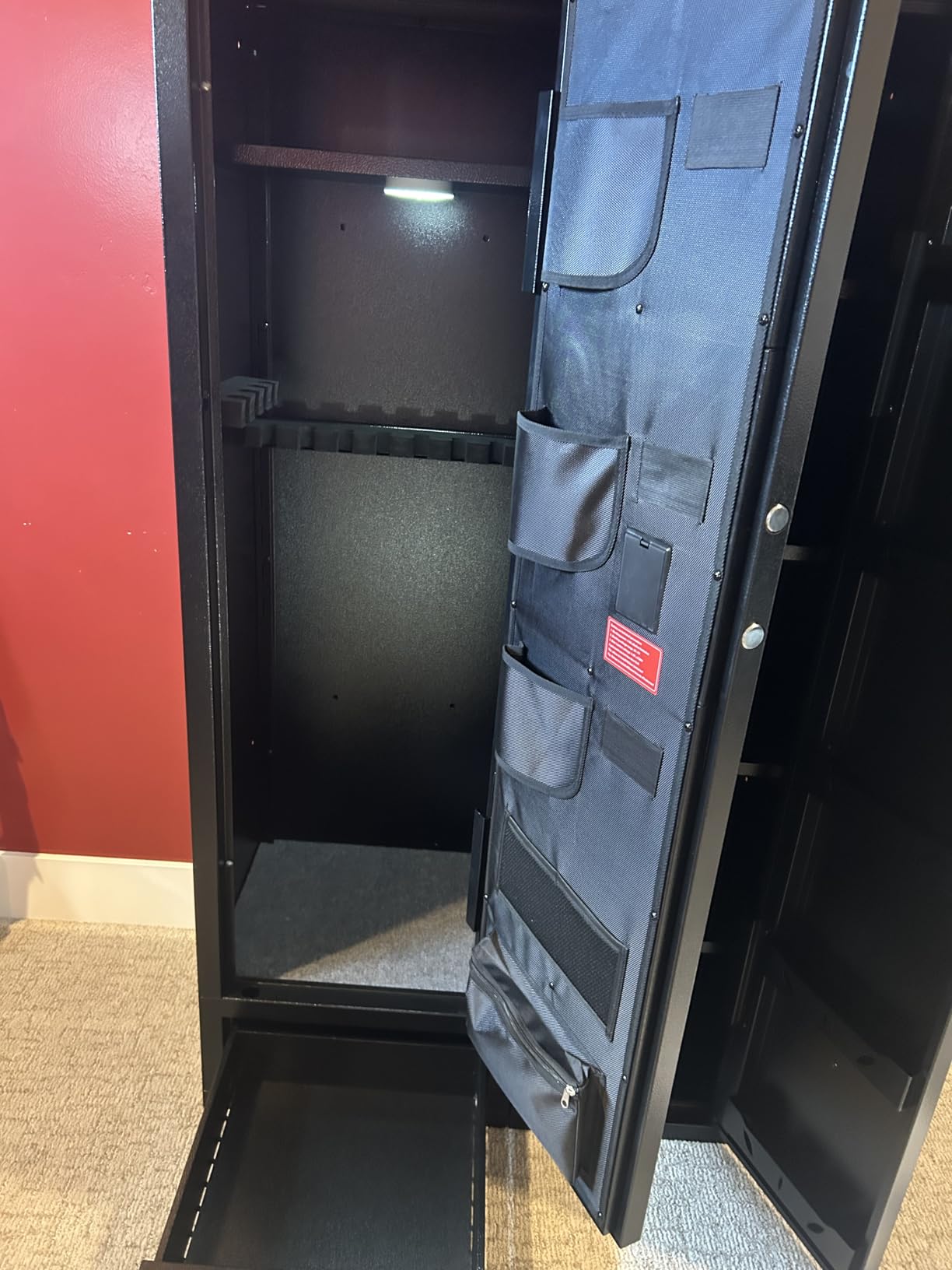 KAER 18-20 Gun Safe Gun Cabinet Large Gun Safes for Rifles and Pistols Rifle Safe for Home High Capacity Electronic Gun Cabinets for Rifles and Shotguns with Drawer,Removable Shelf customer photo 2