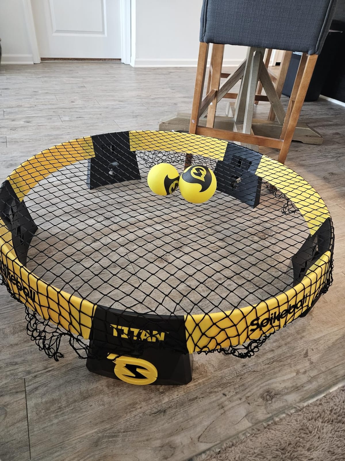 Spikeball Titan Game Set - Stronger Frame & Enhanced Stability, Includes 1 Pro Ball & 1 Atlas Ball, Competition Ready, Portable with Carry-Bag customer photo 2