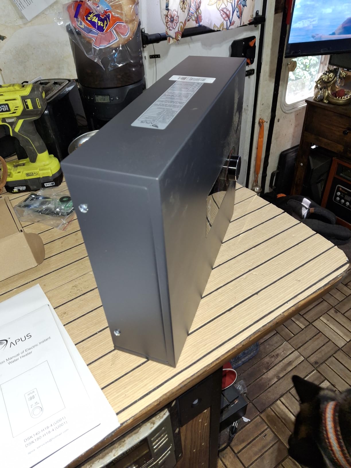 APUS 27kW Electric Tankless Water Heater, 240V, Up to 6.5 GPM, Whole Home 3-4 Points Supply, 99.8% Thermal Efficiency customer photo 2