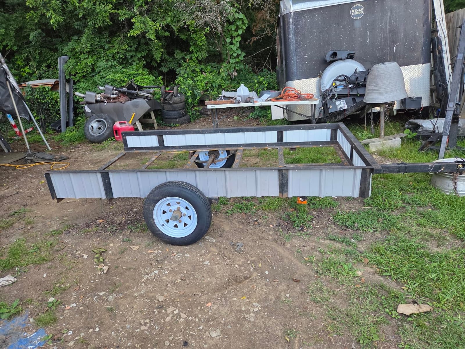 ST205/75D15 Trailer Tires with 15 in Rims, 5 Lug on 4.5 in, Load Range C, 6PR | ST205/75D15, 5 Lug on 4.5 Inch, DOT Approved, Pre-Assembled, Ready to Install Trailer Tire Rim Assembly customer photo 1