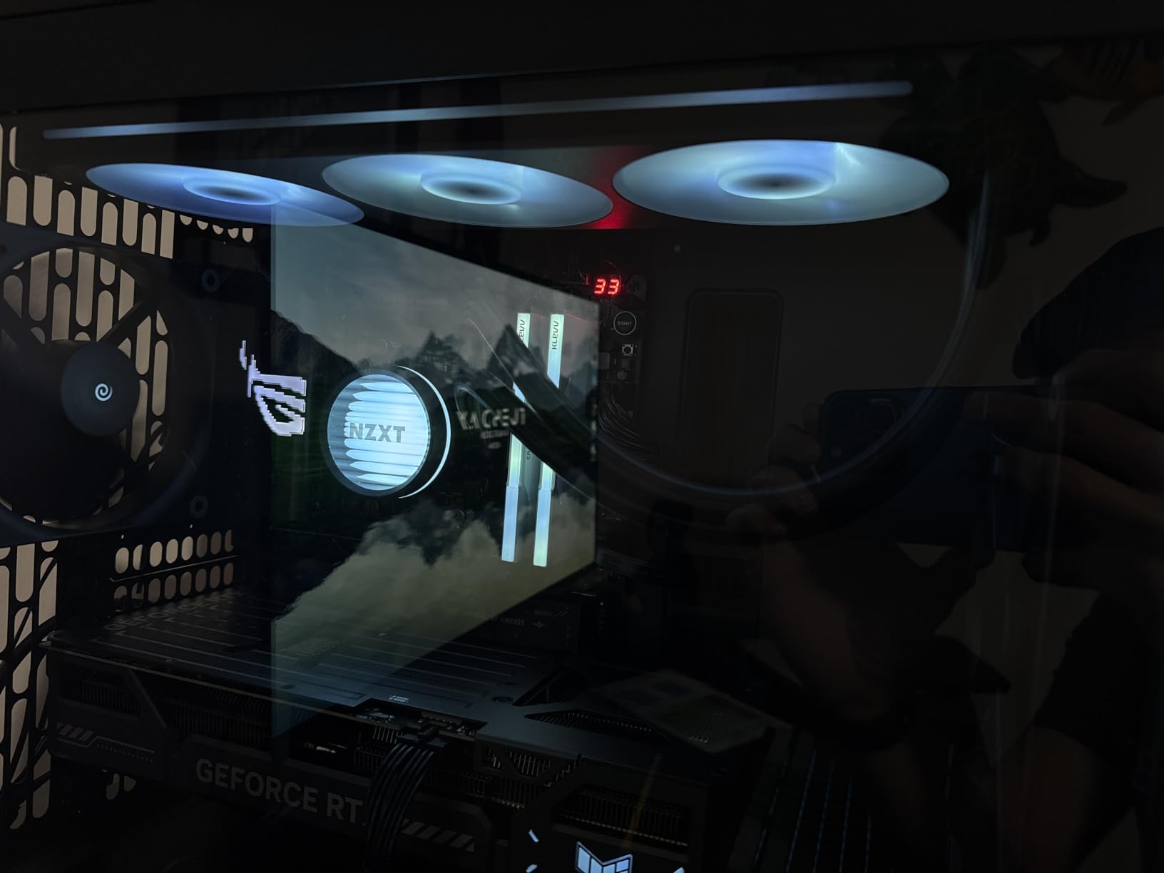NZXT Kraken Core 240 RGB - 240mm AIO CPU Cooler - Black, Entry 240mm RGB AIO with Turbine pump and single-frame fan, Quiet, high-performance cooling, easy install, CAM-ready customer photo 2