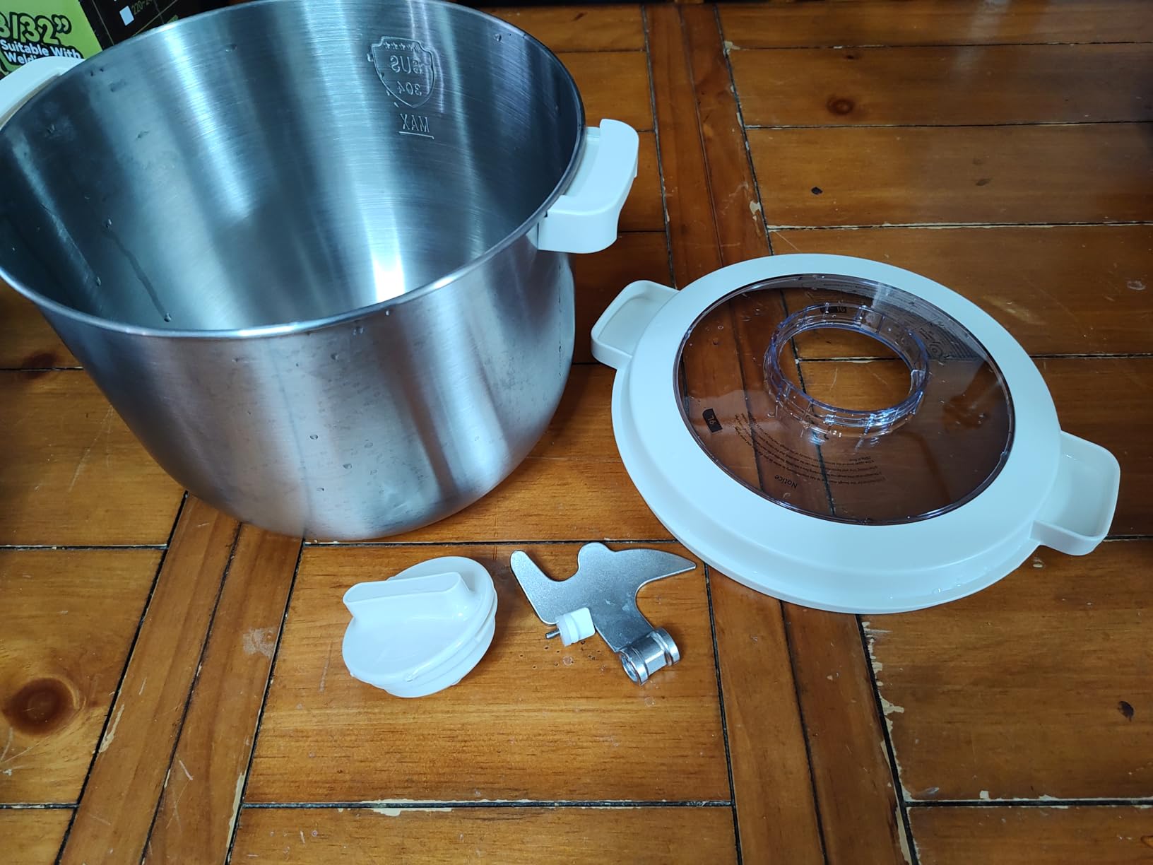 Joydeem Electric Dough Maker, 9.5Qt with Winter & Summer Fermentation, Dual Functions (MIX for Dough/Kneading, BLEND for Filling) - Ideal for Bread, Pizza, Roti, Dumplings, Sourdough, HMJ-A901 customer photo 1