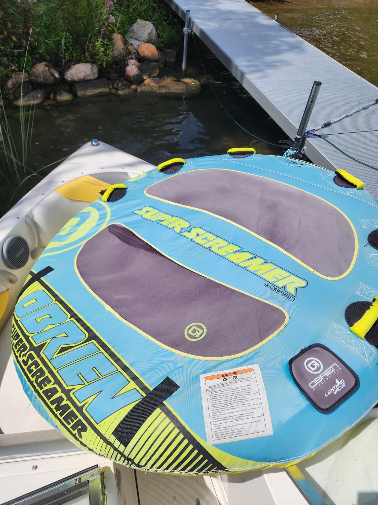 O'Brien Super Screamer 2 Person Towable Boating Tube customer photo 2