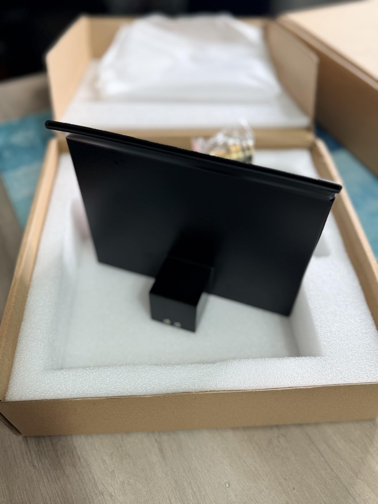 Bathtub Shower Faucet 7 Inch Tub Spout Matte Black Wall Mount Waterfall Tub Faucet customer photo 1