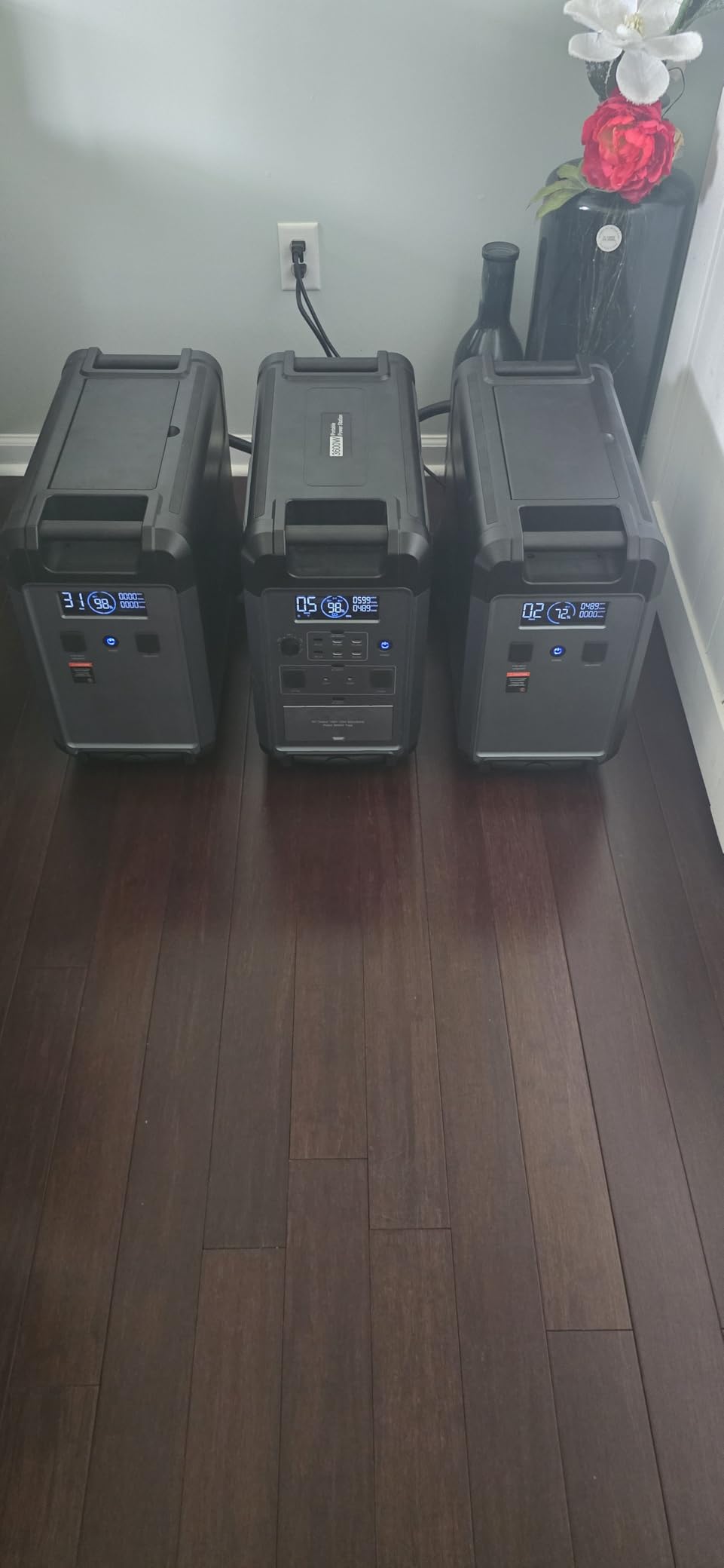 ABOK Ark3600 Portable Power Station with 400W Solar Panel, 2000W Solar Input | 3840Wh LiFePO4 Battery, Expandable to 11520Wh, 15 Outlets, 3600W Solar Generator for Home Backup, Hurricane, Camping, RV customer photo 2