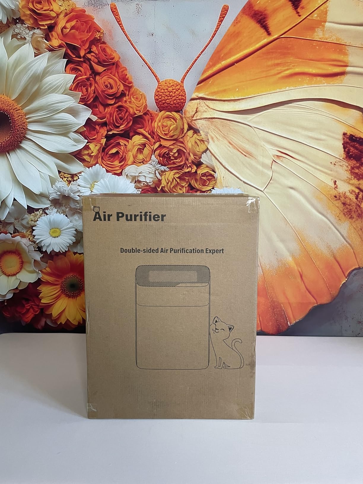 VENTISOL Pet Air Purifiers for Home Large Room up to 2500sq.ft, Air Purifier for Bedroom Double-Sided with 4 Washable H13 Filters, Air Cleaner for Pets Hair Allergies with PM2.5 Air Quality Monitor customer photo 1