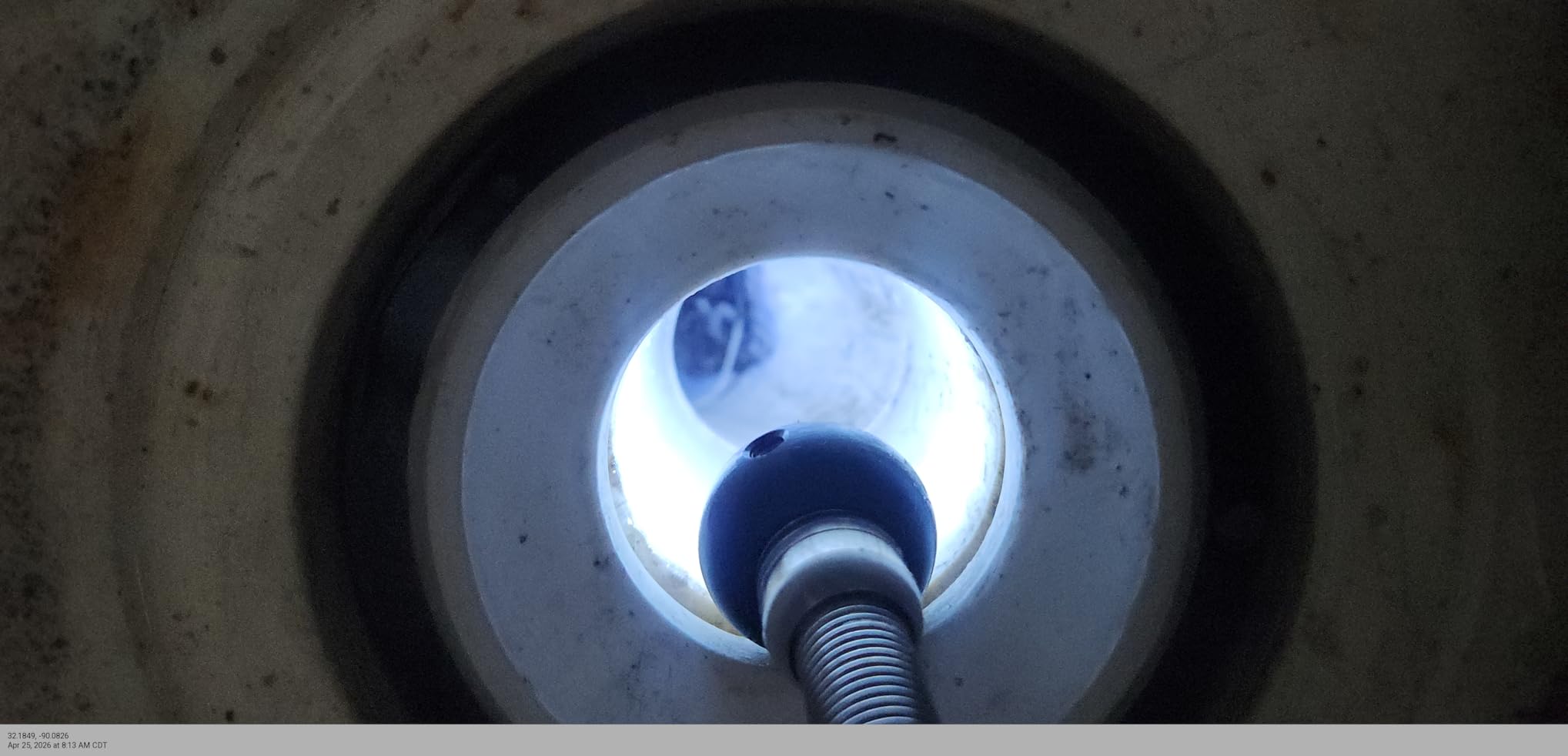 Sewer Camera 100FT, 5'' HD 1080P w/DVR-32GB Pipe Inspection Camera 5000mAh customer photo 1