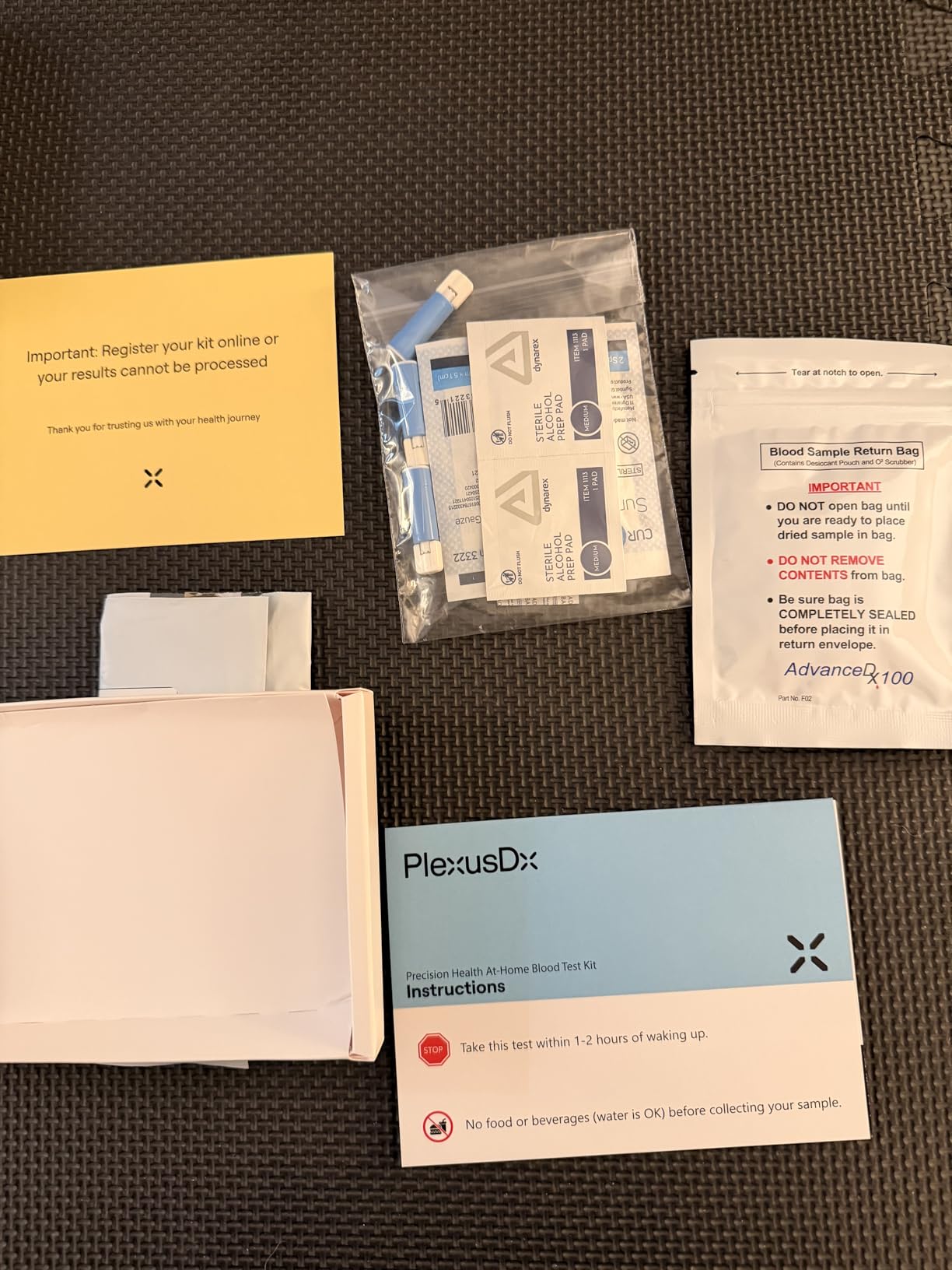 PlexusDx A1C Home Test Kit and Cholesterol Testing Kit customer photo 1
