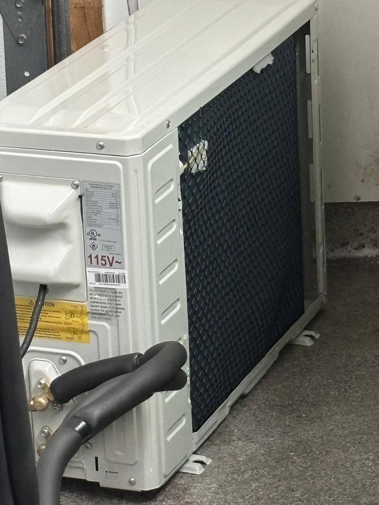 Rellytech Mini Split AC/Heating System - 19 SEER2 9000 BTU Mini Split AC Unit Inverter Heating and Cooling, 115v Energy Efficient Ductless Air Conditioner Up to 550sq.ft, 24H Timer, Installation Kit customer photo 1