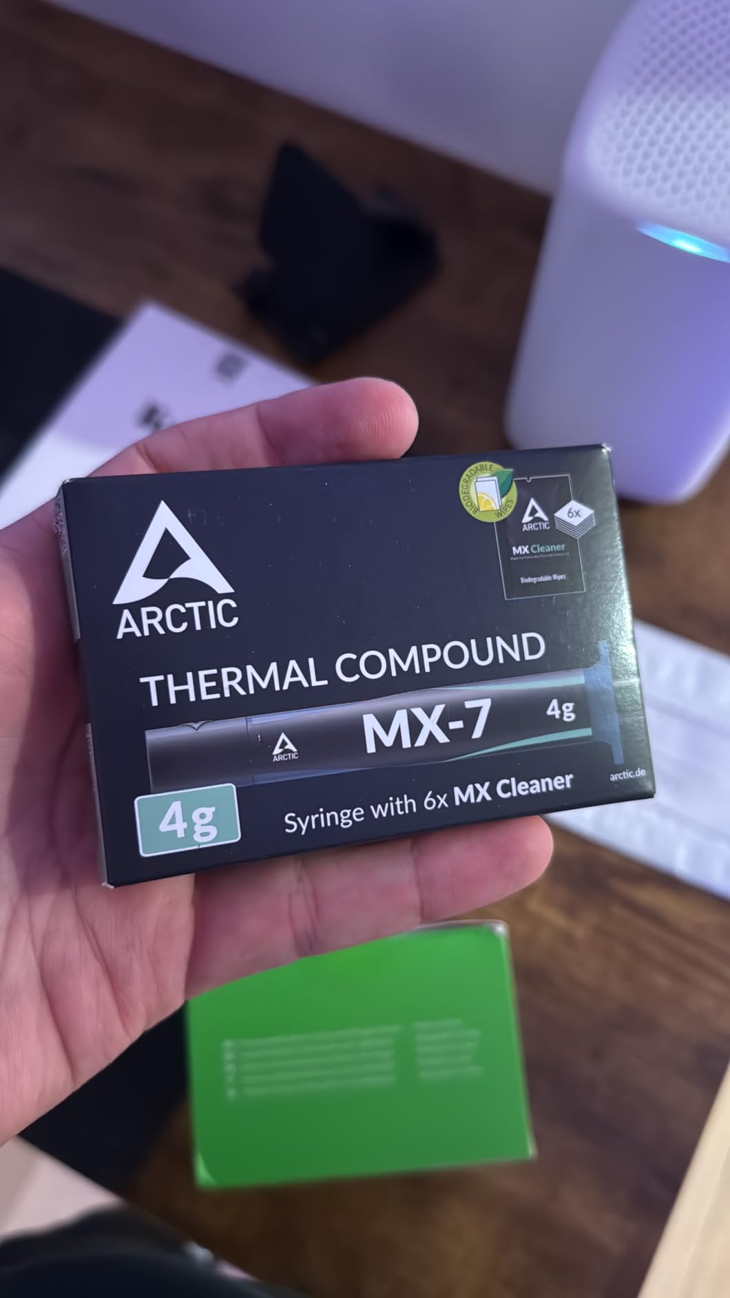ARCTIC MX-7 (4 g, incl. MX-Cleaner) - Ultimate Performance Thermal Paste customer photo 2
