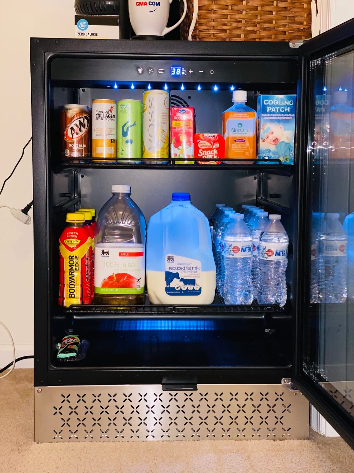 Tylza 3 Drawers Beverage Refrigerator, 190 Cans 24'' Beverage Fridge with Wheels, Outdoor Waterproof, All Stainless Steel Body, Undercounter or Freestanding, Drink Fridge for Home, Patio & Commercial customer photo 1