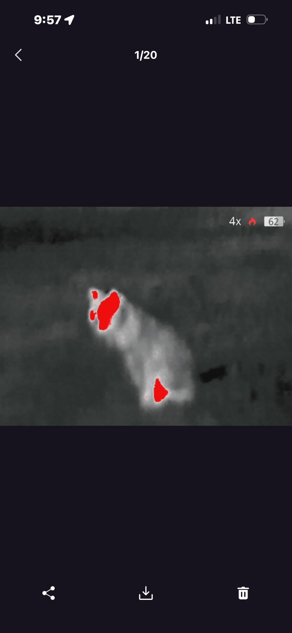 TOPDON TS004 Pro Thermal Imaging Monocular, 19mm 50Hz Night Vision | 512 x 384 TISR 384 x 288 IR Resolution, Supported Wireless Connection, 11h Battery Life, IP67 Monocular for Hunting, Blue customer photo 2
