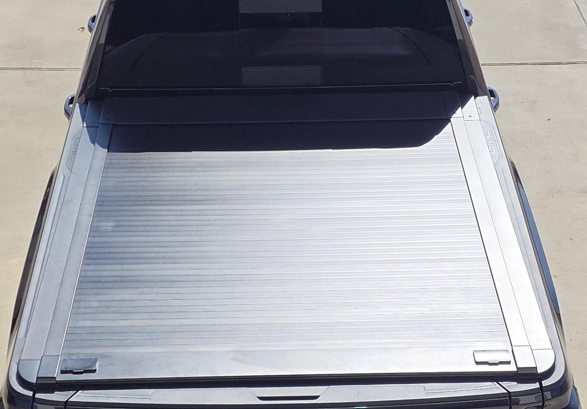 Syneticusa MB Retractable Tonneau Cover fit 2020-2026 Silverado/Sierra 2500 | 3500 6'8