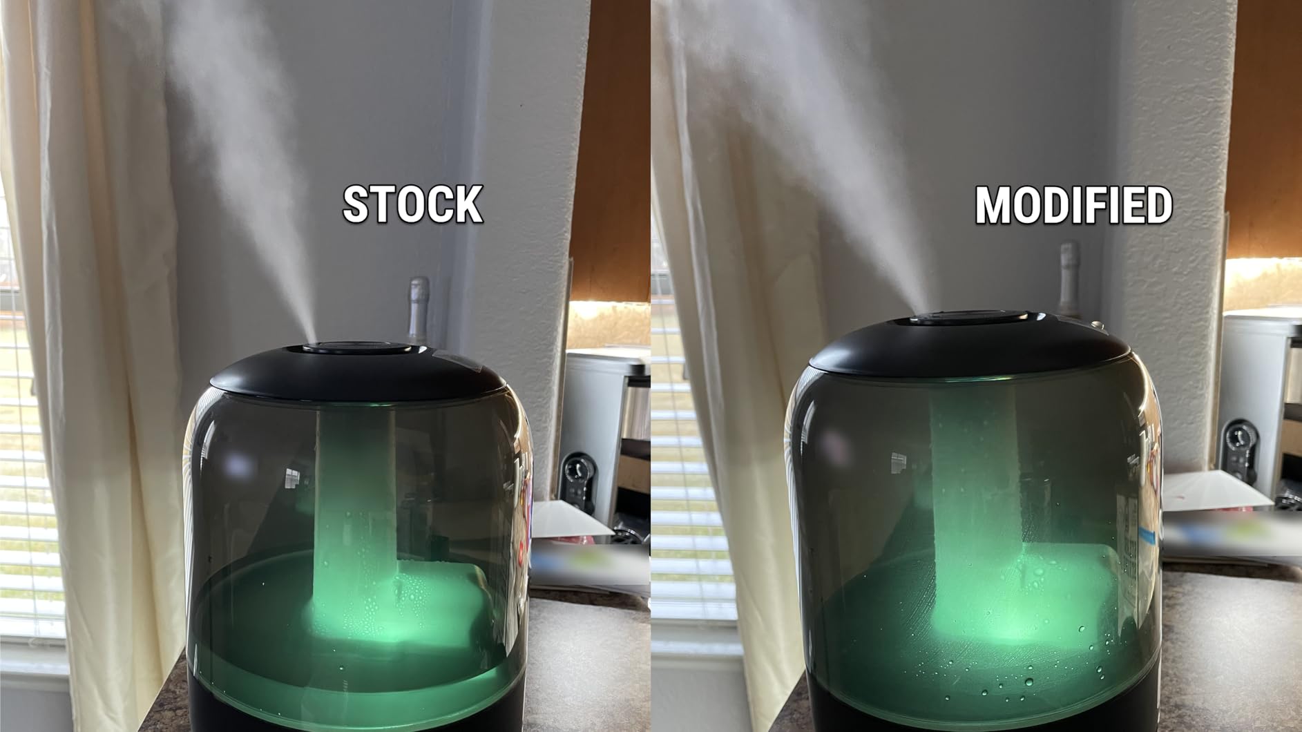 DREO 3L Humidifiers for Bedroom, 30H Runtime, 26 dB Quiet, New Edition | Easy to Refill & Clean, Precise Humidity Control, Night light, Cool Mist Air Humidifier for Large Room, Baby Nursery customer photo 1