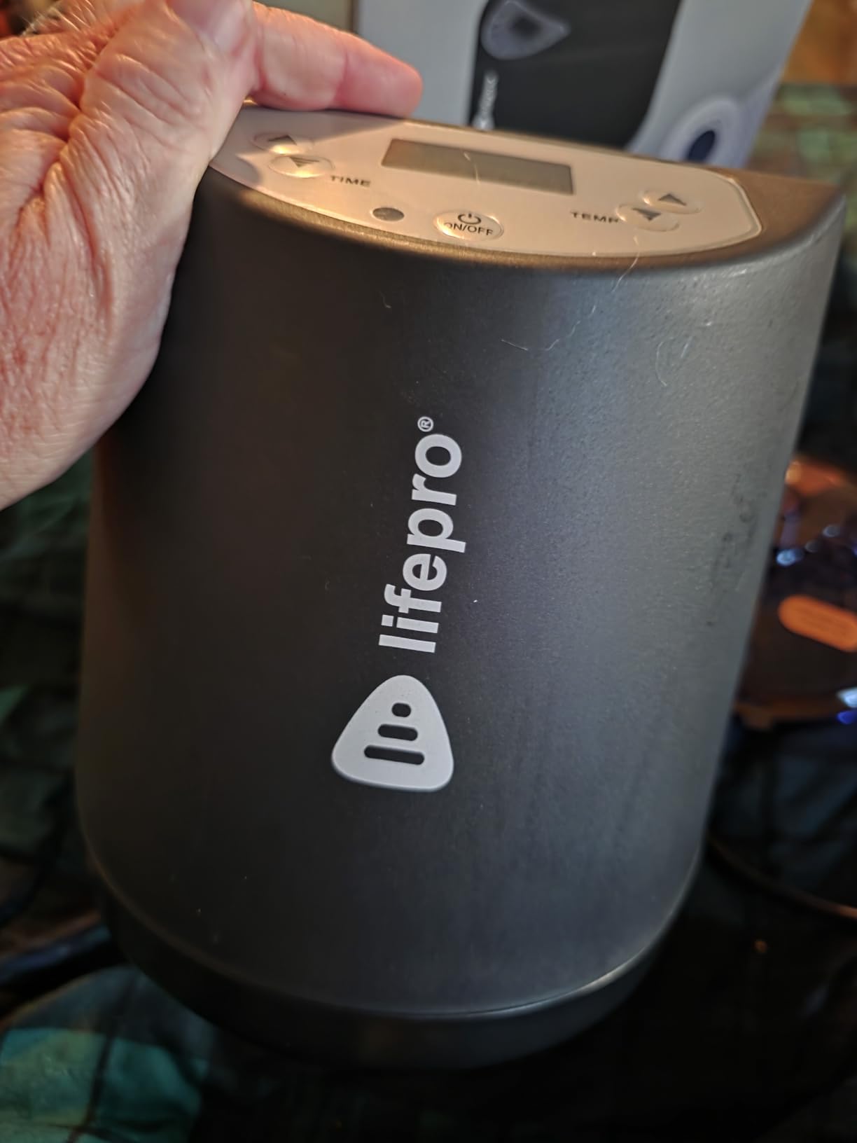 LifePro Revivify Steamer 2.6L Steam Sauna Generator Machine | Portable sauna steamer for tent with app & remote control, 1200W heater & aromatherapy diffuser. customer photo 2