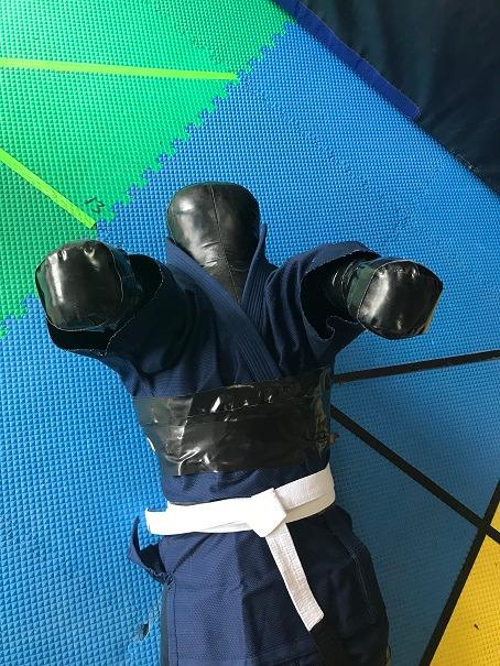 Combat Sports Legged Grappling Dummy - 35 to 140 lb Nylon Training Partner for MMA, Jiu-Jitsu, Wrestling, Takedowns, Throws, Submissions & Striking | Reinforced vinyl nylon build, realistic leg design for takedowns throws submissions, 35-140 lb options, solo training customer photo 2