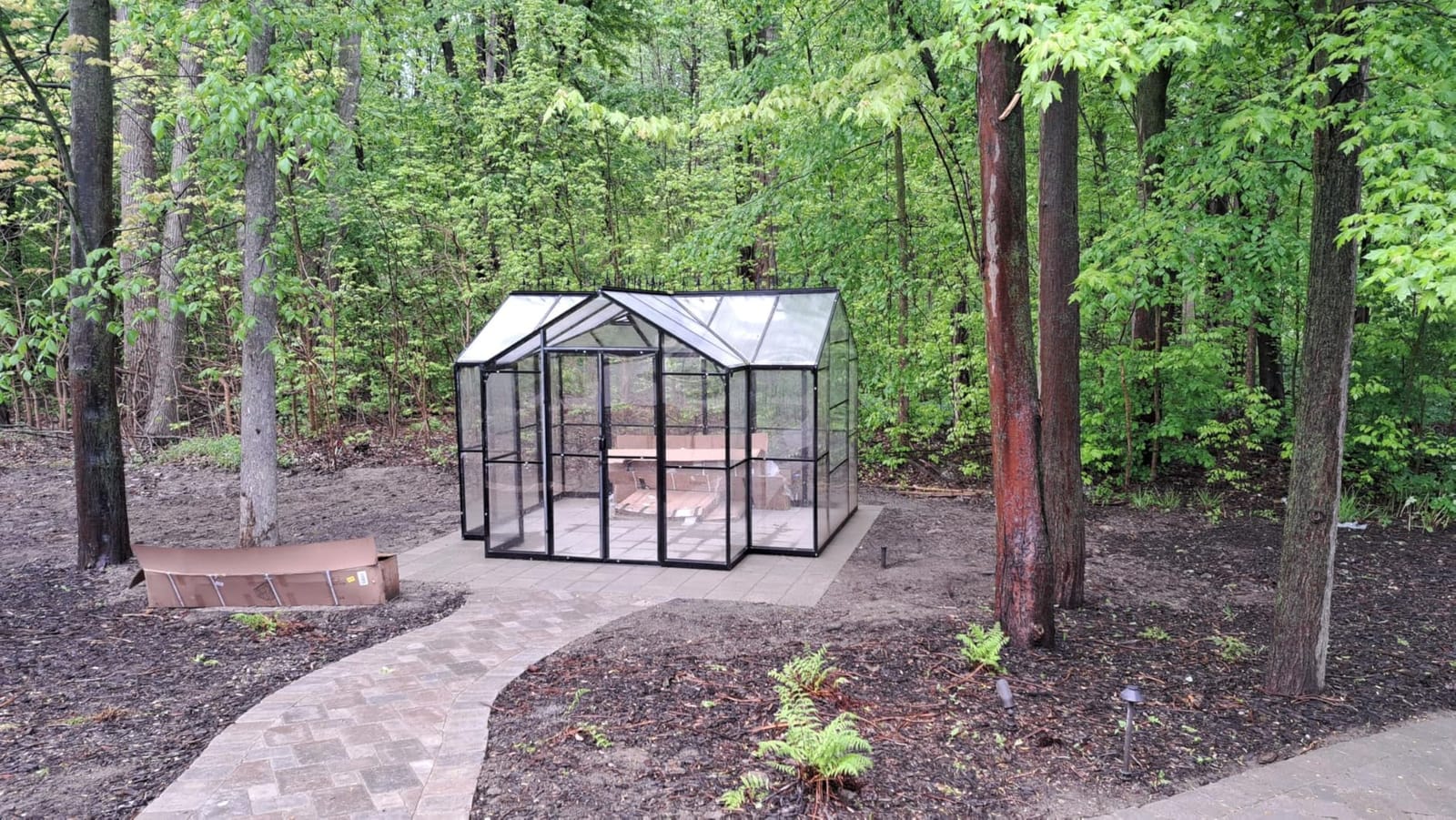 AMERLIFE 12 x 10 x 8-Ft Hybrid Polycarbonate Greenhouse customer photo 1