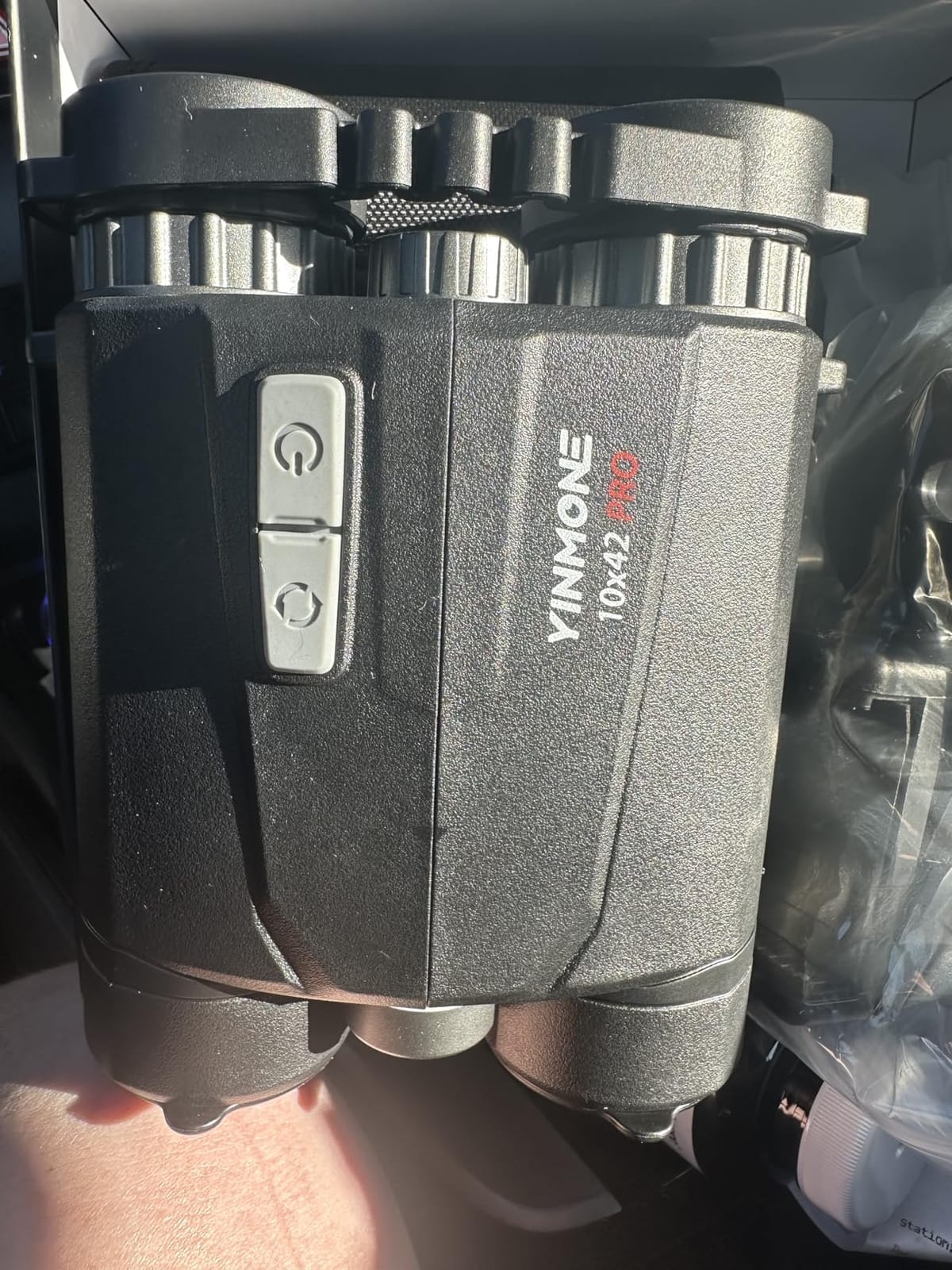 10x42 Laser Rangefinder Binoculars for Hunting 1650 Yard HD Precision | IP65 Waterproof BAK4 Prism Speed Tracking Angle Measurement Shooting Golf Outdoor Long Range Laser Rangefinding Binoculars customer photo 1