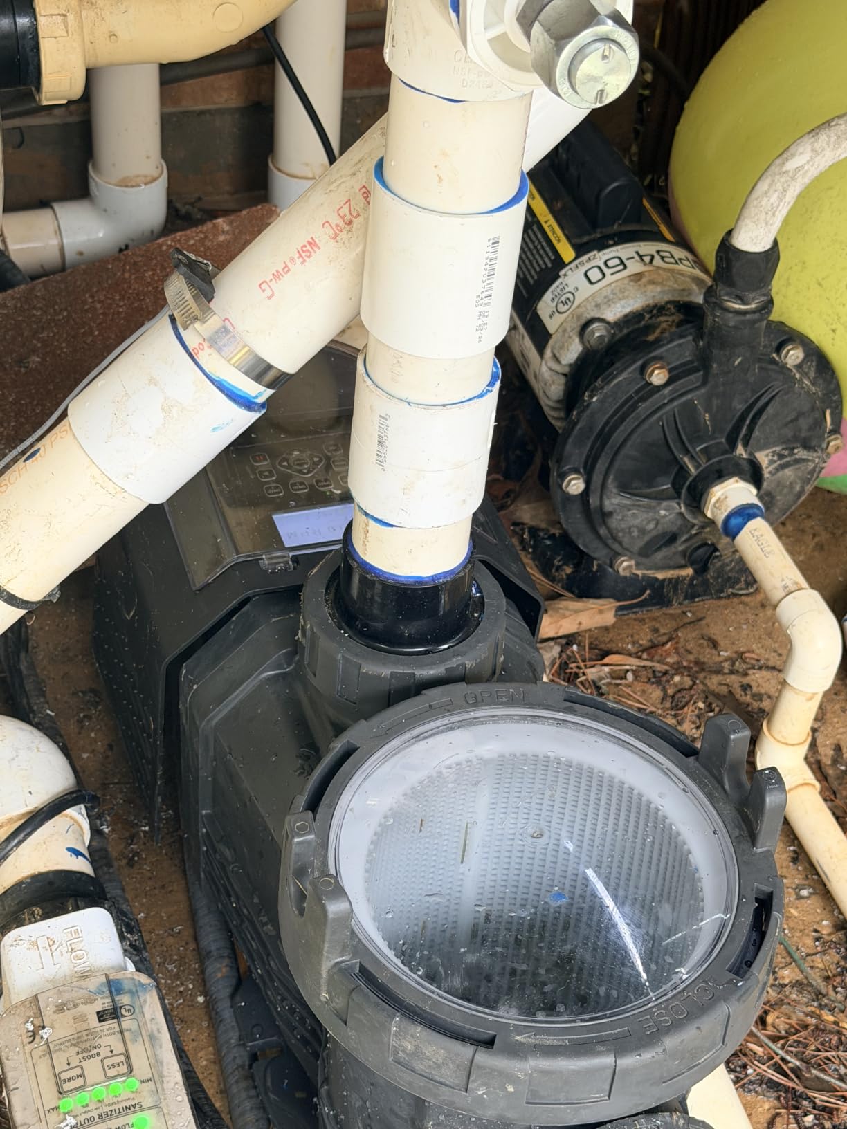 Aquastrong Variable Speed Pool Pump, 2 HP, 220V, 10566GPH, In/Above Pool Pump, Energy Efficient, High Flow, Powerful Self Primming Swimming Pool Pumps with Filter Basket customer photo 1
