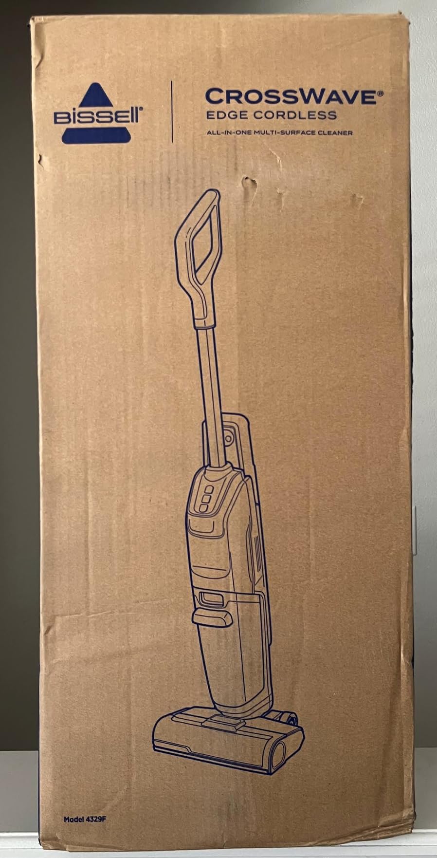 BISSELL CrossWave Edge Cordless Wet Dry Vacuum with Edge Cleaning, Tangle-Free Pet Hair Brush Roll, FreshStart Filter, and Storage & Rinse Tray Included, 4329F customer photo 2