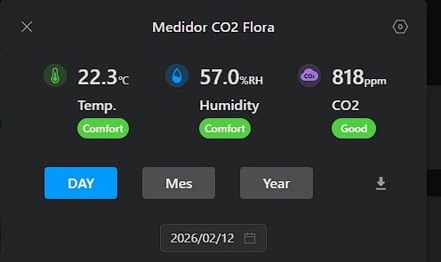 SONOFF AirGuard CO2 SAWF-08P, Smart Indoor Air Quality Monitor, Matter Compatible, 2.4GHz WiFi, CO2 Monitor for CO2/Temp/Humidity, Real-Time Display & Notification, for Bedroom, Nusery Room customer photo 1