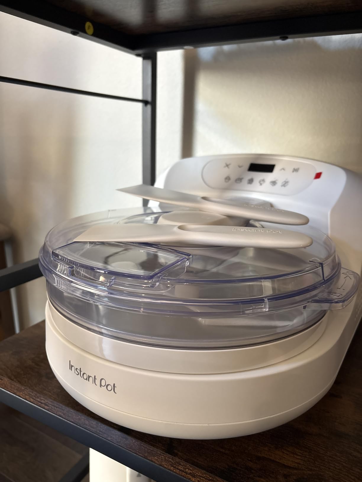 Instant Pot InstantChill Ice Cream Maker with Built-In Compressor, No Pre-Freezing, Real Ice Cream in Minutes*, Gelato, Sorbet, Rolled, Non-Dairy, Mix-Ins, Easy Clean Up, Quiet, Makes Up to 2 Pints customer photo 1